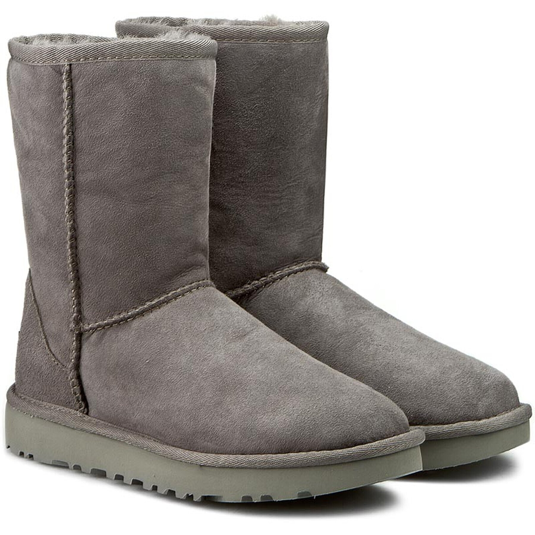 Ugg Апрески W Classic Short II 1016223 Сив - Pepit.bg