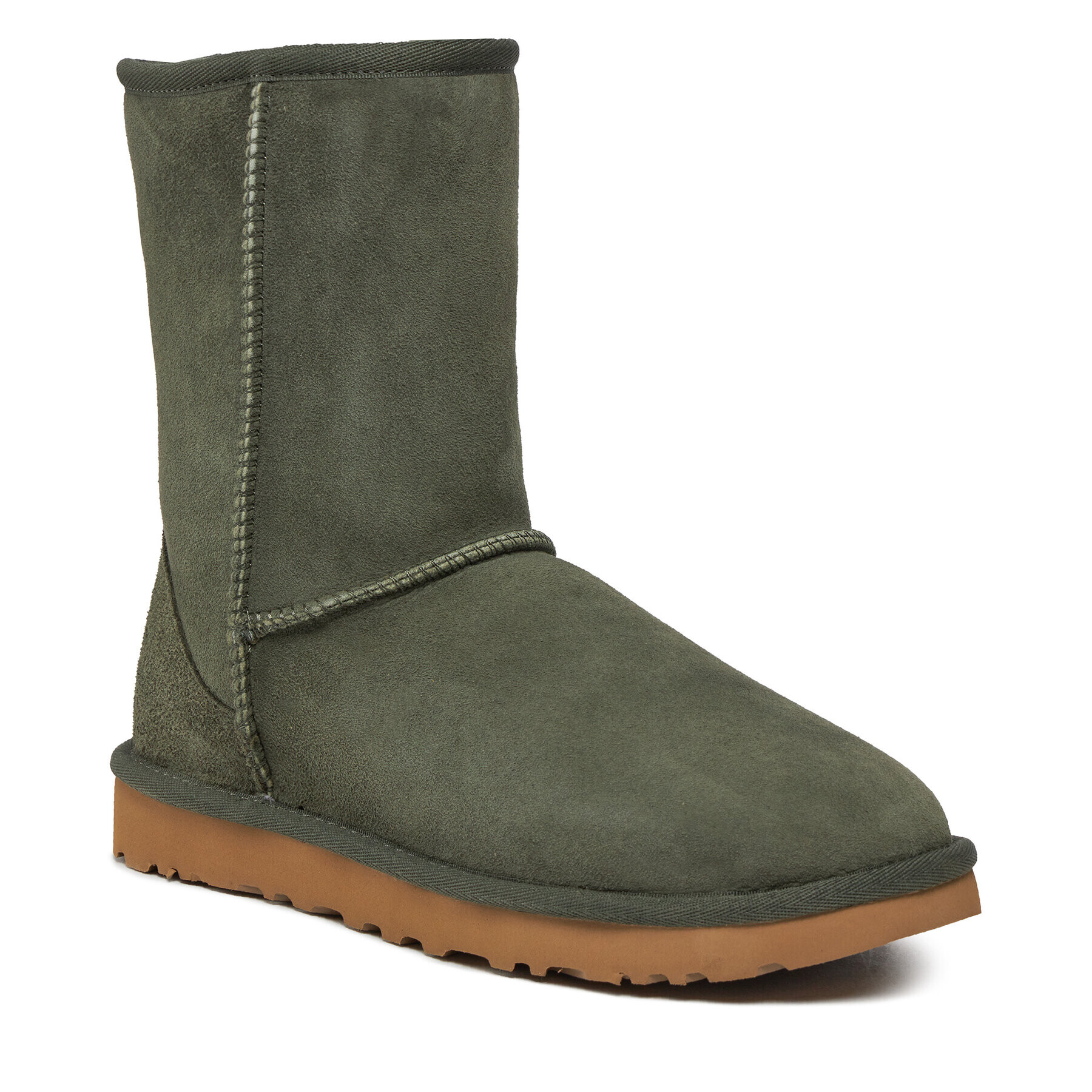 Ugg Апрески W Classic Short II 1016223 Зелен - Pepit.bg