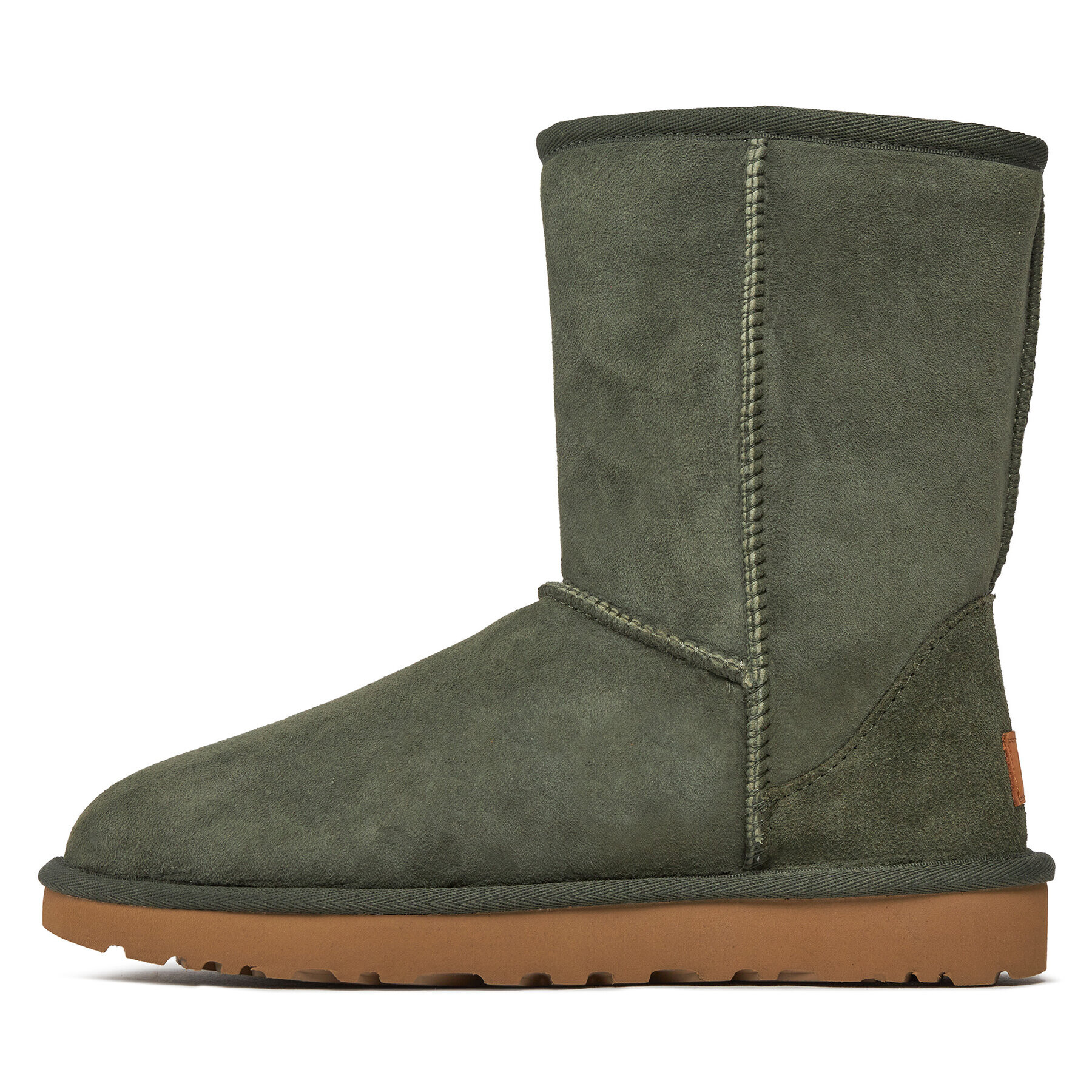 Ugg Апрески W Classic Short II 1016223 Зелен - Pepit.bg