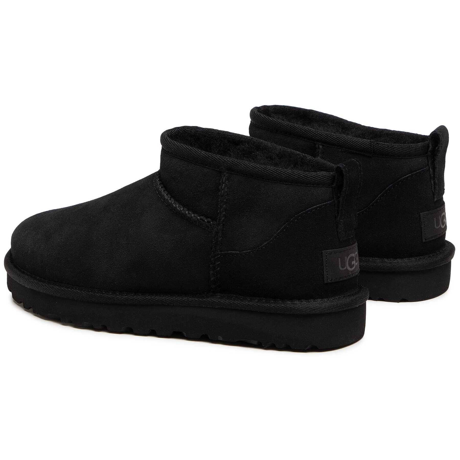 Ugg Апрески W Classic Ultra Mini 1116109 Черен - Pepit.bg