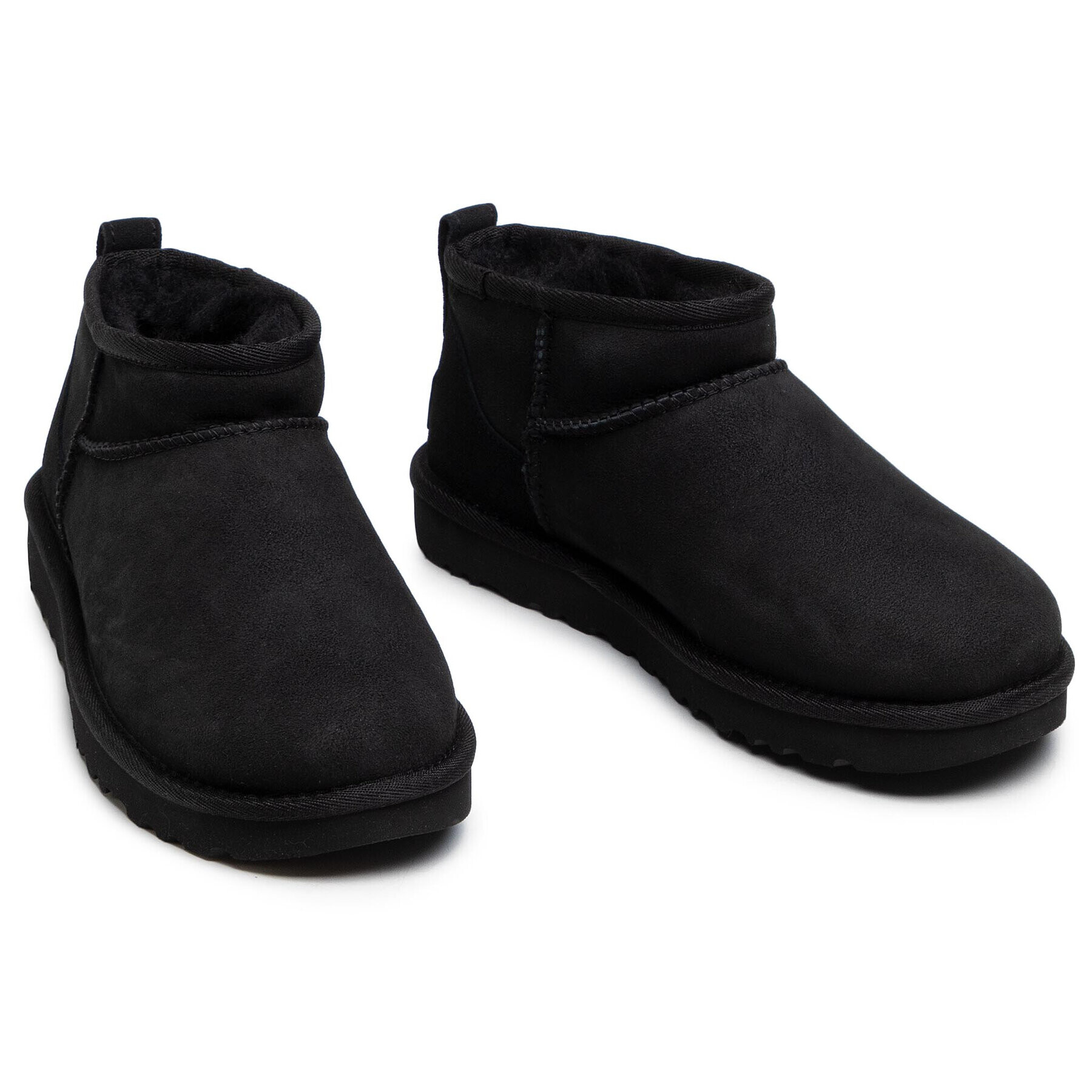 Ugg Апрески W Classic Ultra Mini 1116109 Черен - Pepit.bg