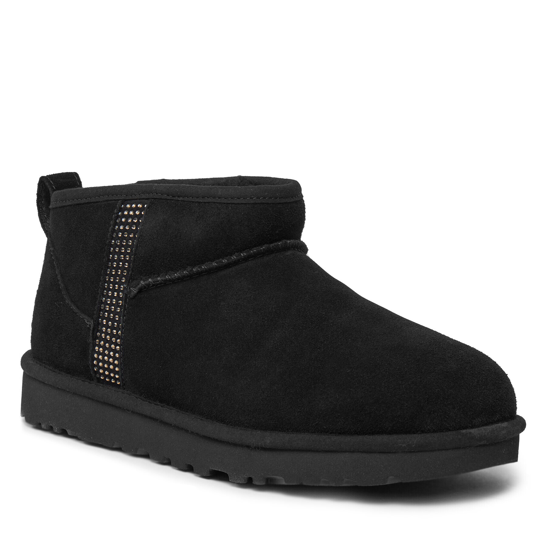 Ugg Апрески W Classic Ultra Mini Bling 1153777 Черен - Pepit.bg
