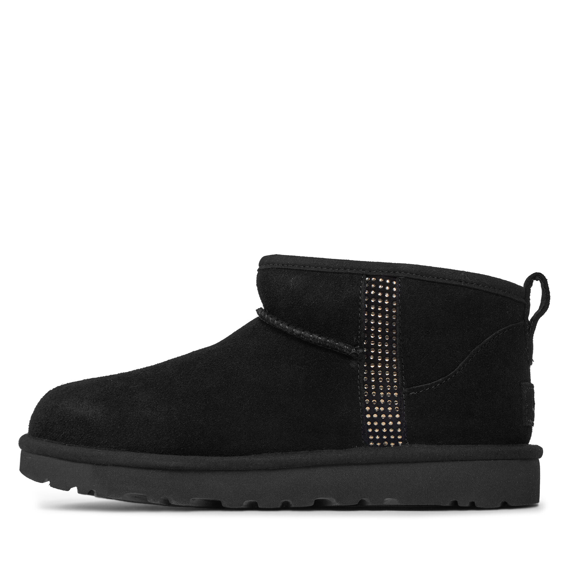 Ugg Апрески W Classic Ultra Mini Bling 1153777 Черен - Pepit.bg