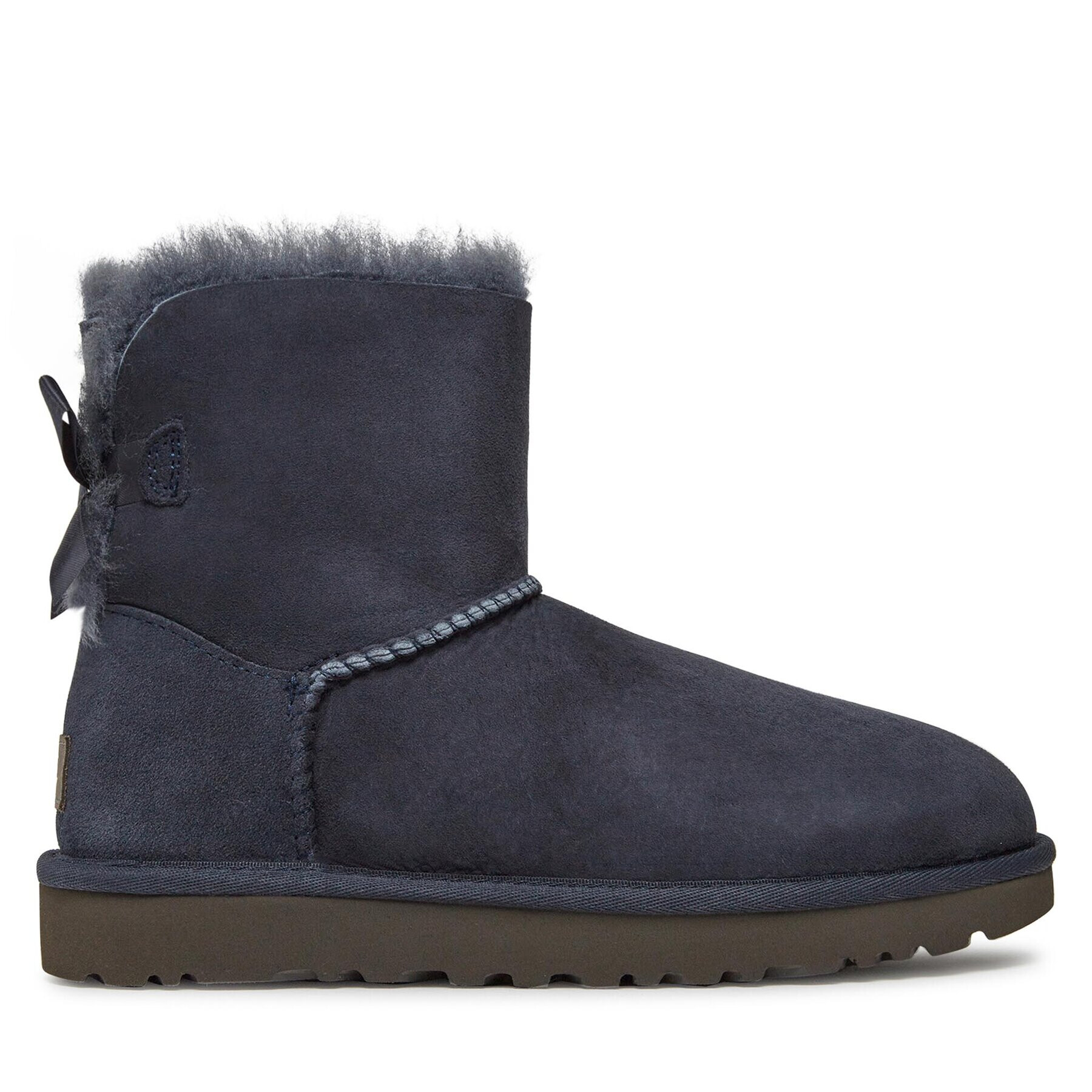 Ugg Апрески W Mini Bailey Bow II 1016501 Тъмносин - Pepit.bg