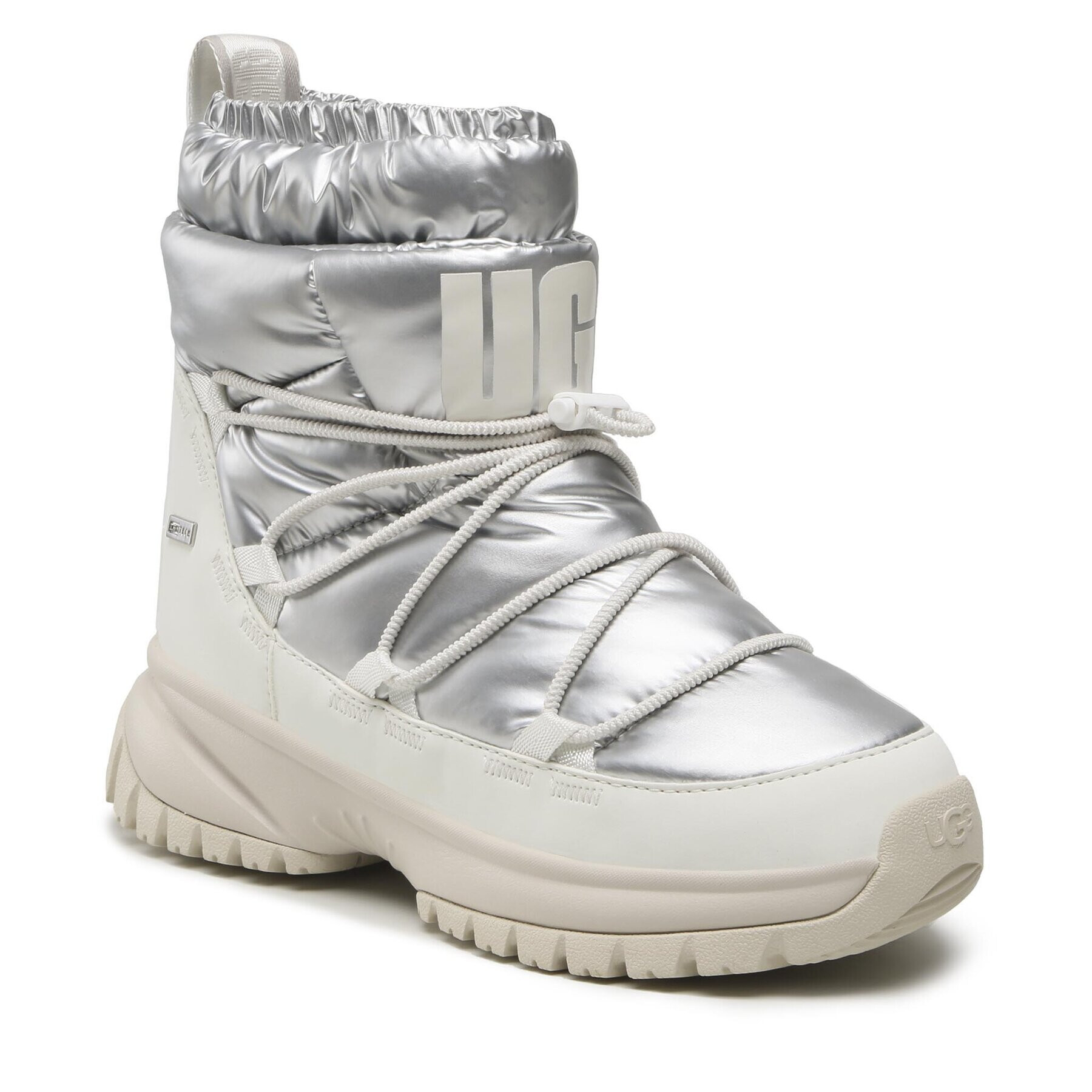 Ugg Апрески W Yose Puffer Mid 1137810 Сребрист - Pepit.bg