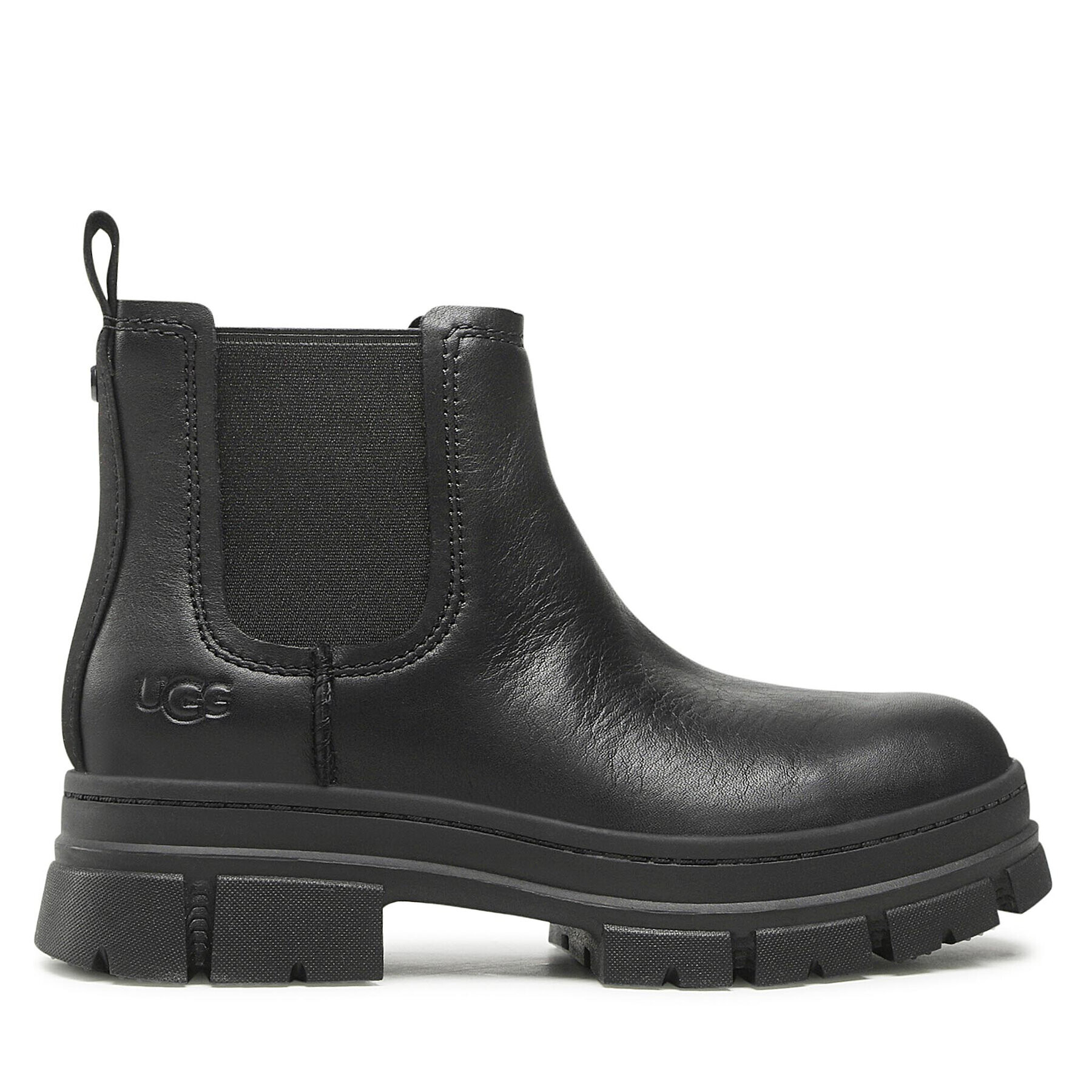 Ugg Боти тип челси W Ashton Chelsea 1133894 Черен - Pepit.bg