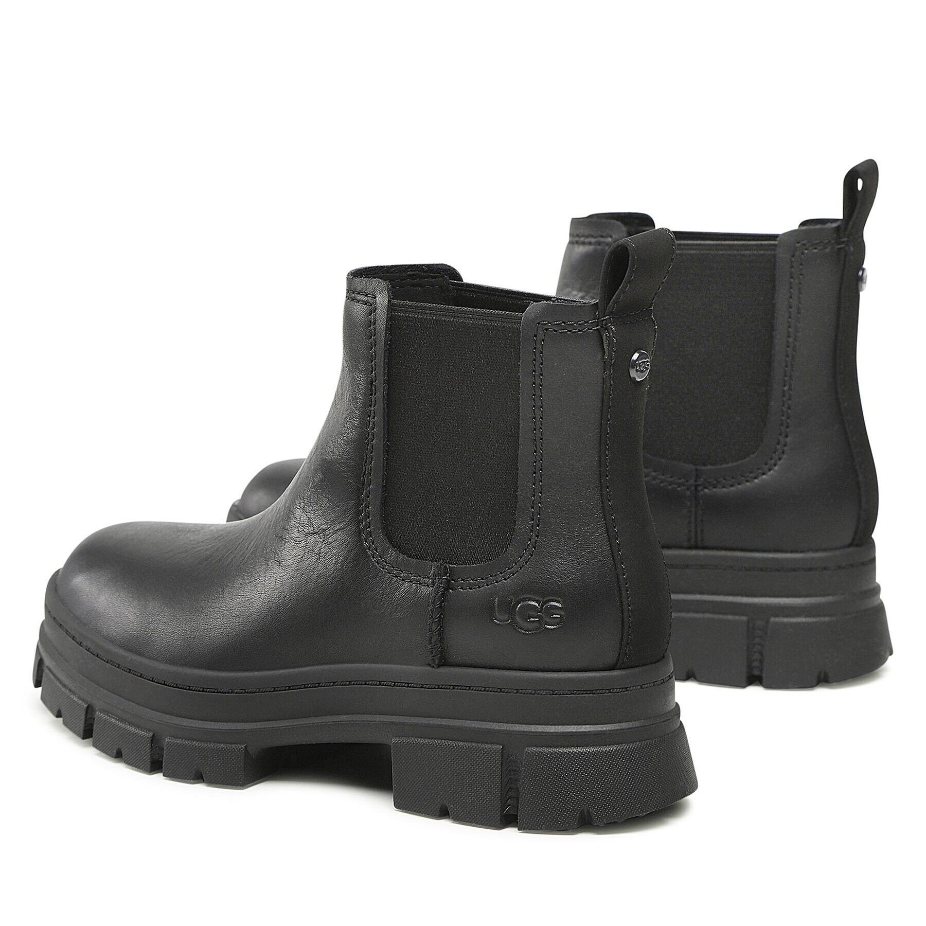Ugg Боти тип челси W Ashton Chelsea 1133894 Черен - Pepit.bg
