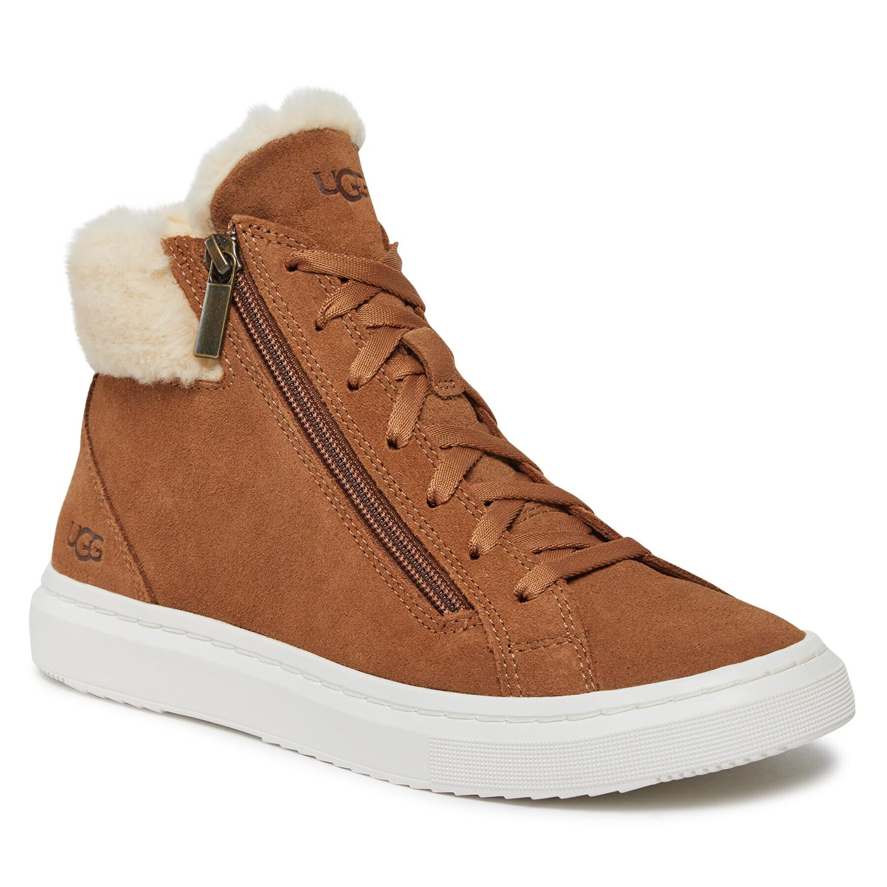 Ugg Боти W Alameda Mid Zip 1130783 Кафяв - Pepit.bg