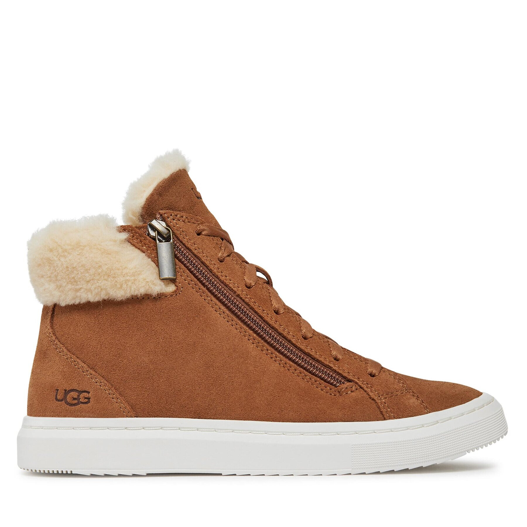 Ugg Боти W Alameda Mid Zip 1130783 Кафяв - Pepit.bg