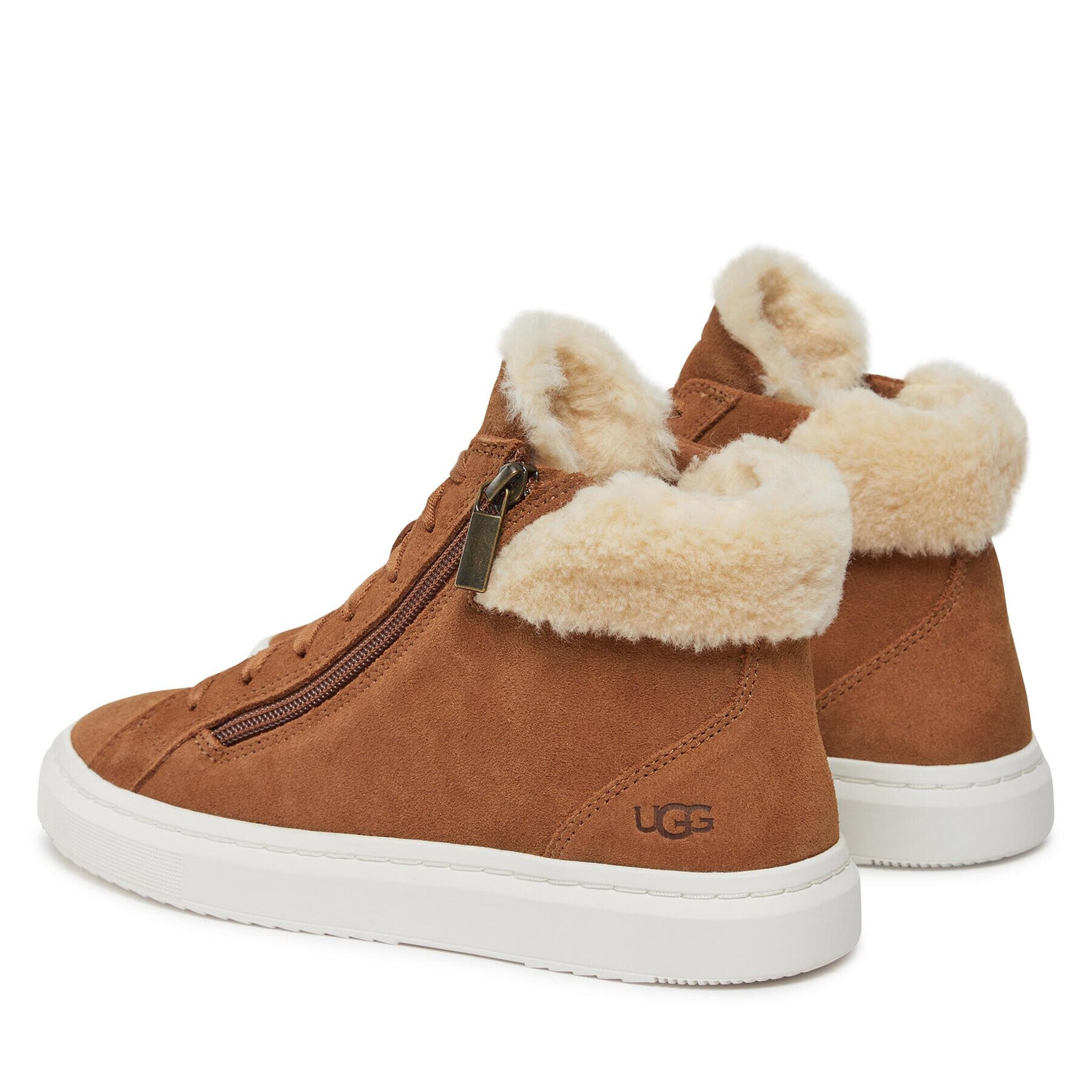 Ugg Боти W Alameda Mid Zip 1130783 Кафяв - Pepit.bg