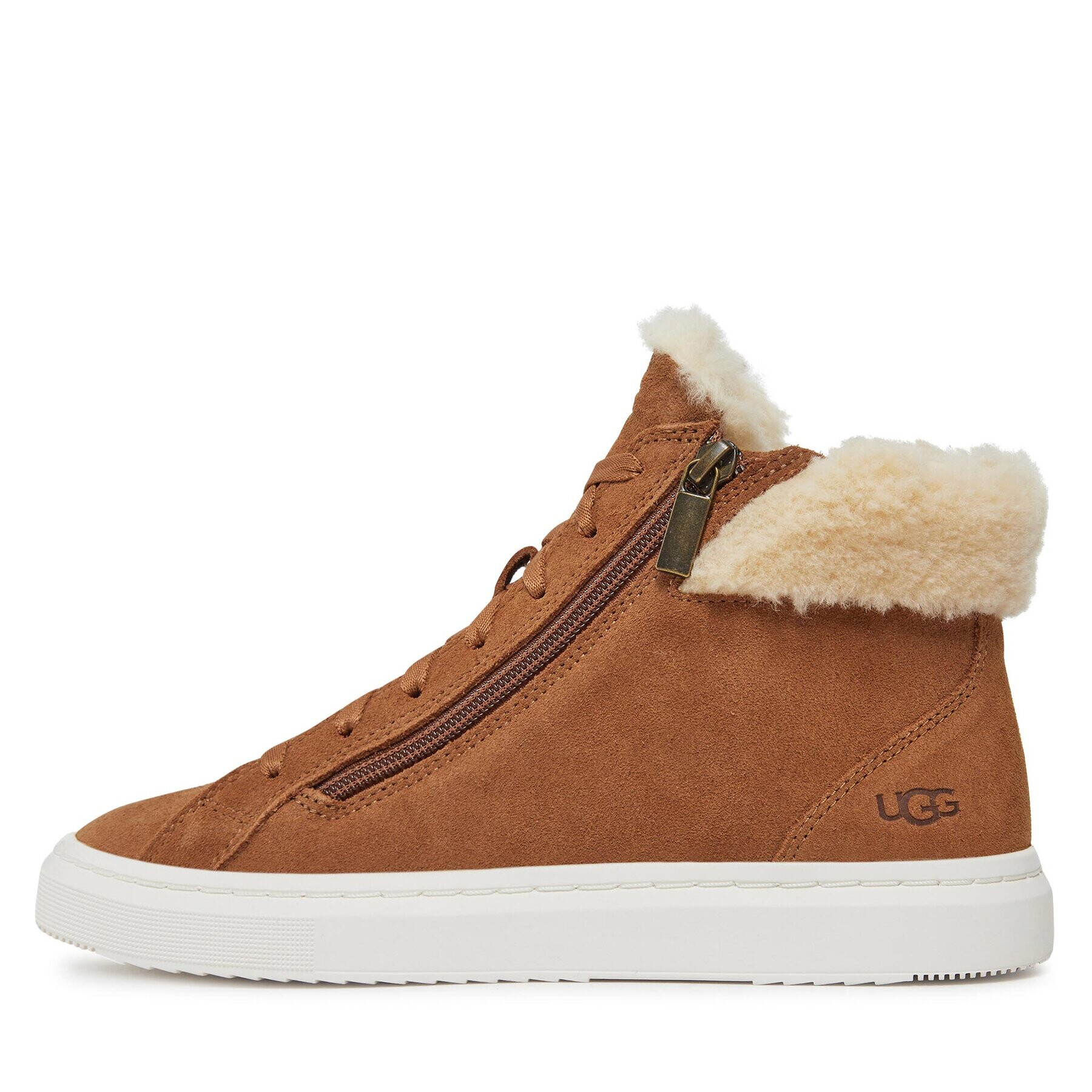 Ugg Боти W Alameda Mid Zip 1130783 Кафяв - Pepit.bg