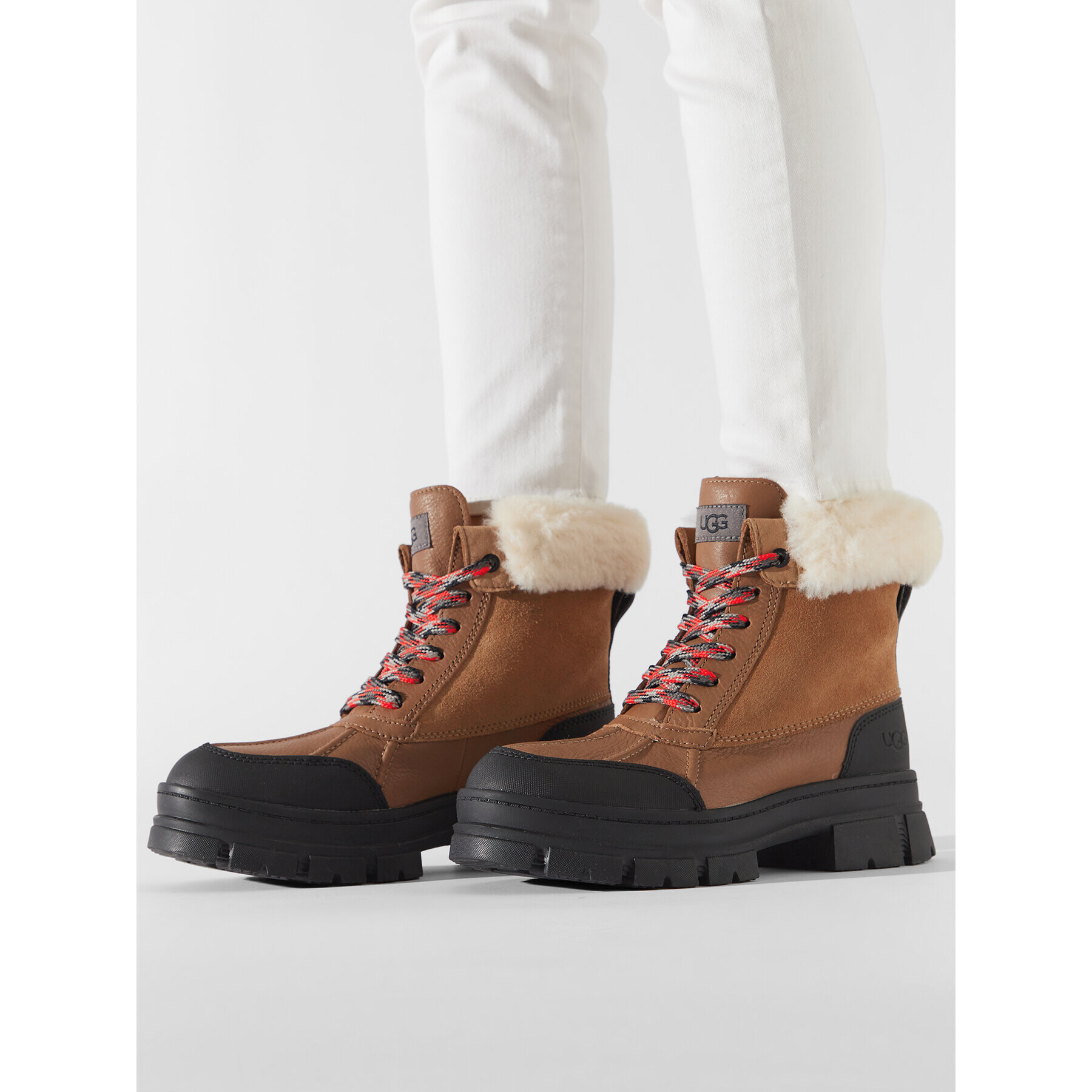 Ugg Боти W Ashton Addie 1130524 Кафяв - Pepit.bg