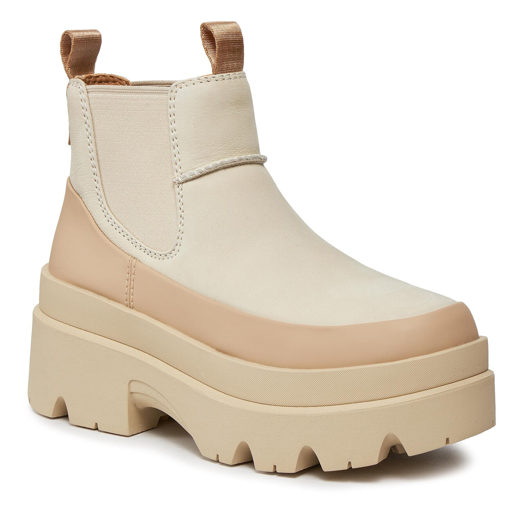 Ugg Боти W Brisbane Chelsea 1143842 Бежов - Pepit.bg