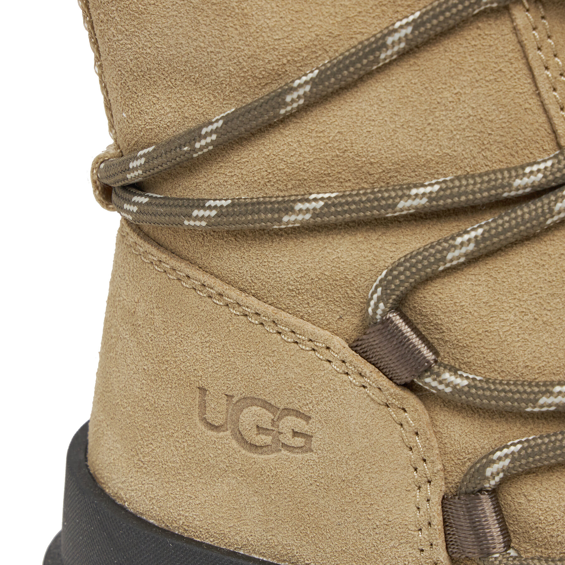 Ugg Боти W Brisbane Lace Up 1143841 Бежов - Pepit.bg