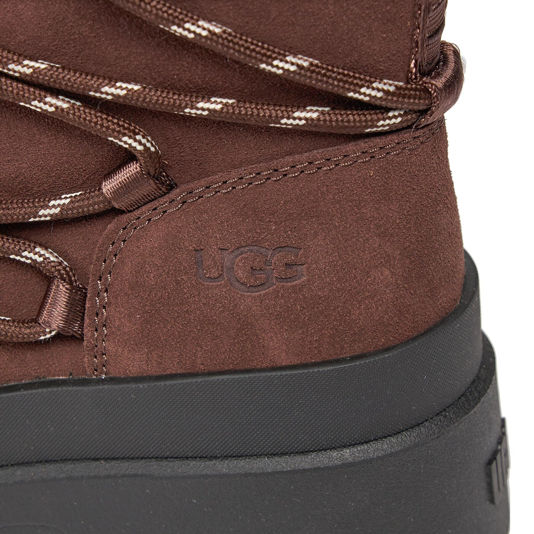 Ugg Туристически oбувки W Brisbane Lace Up 1143841 Кафяв - Pepit.bg