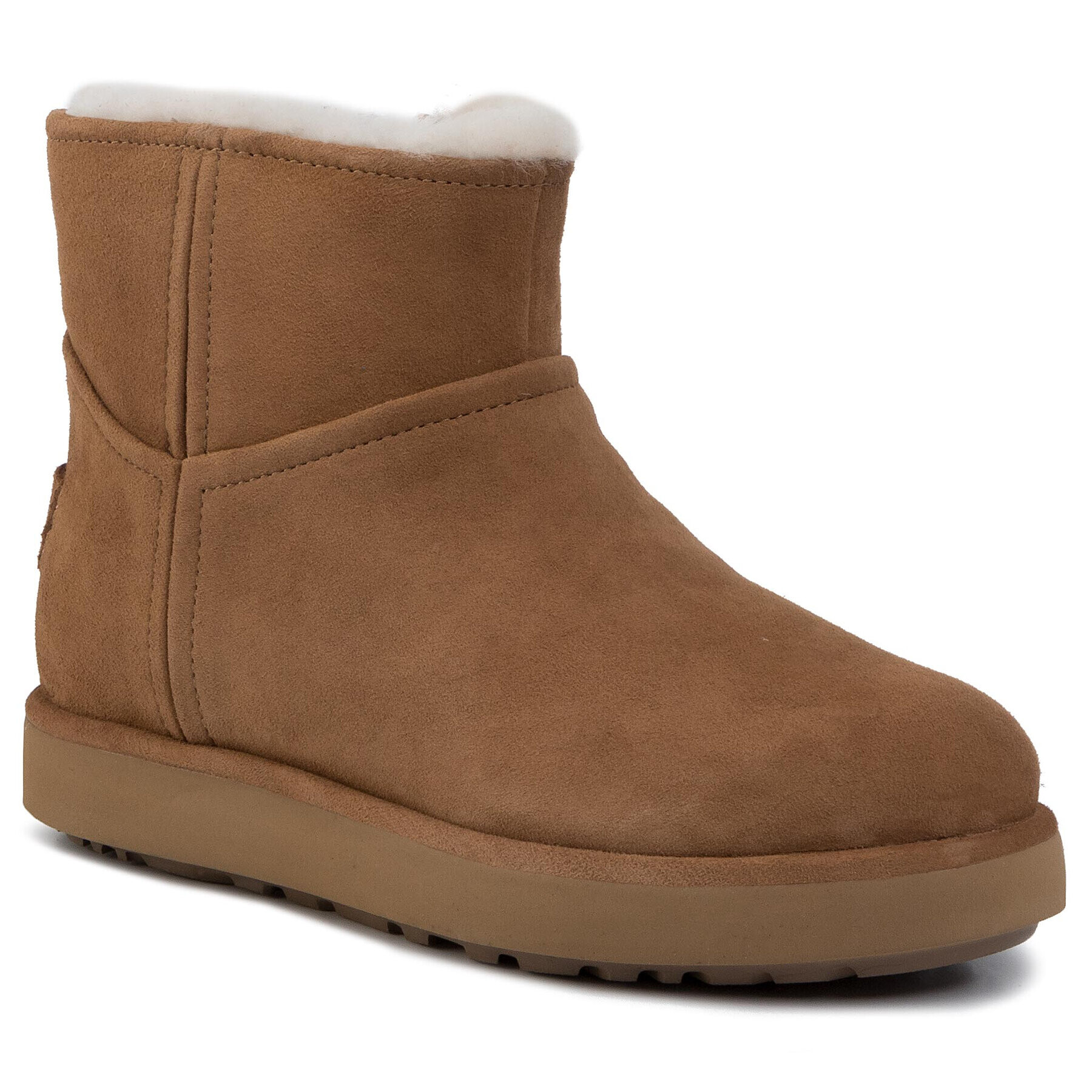 Ugg Боти W Classic Mini Blvd 1108143 Кафяв - Pepit.bg