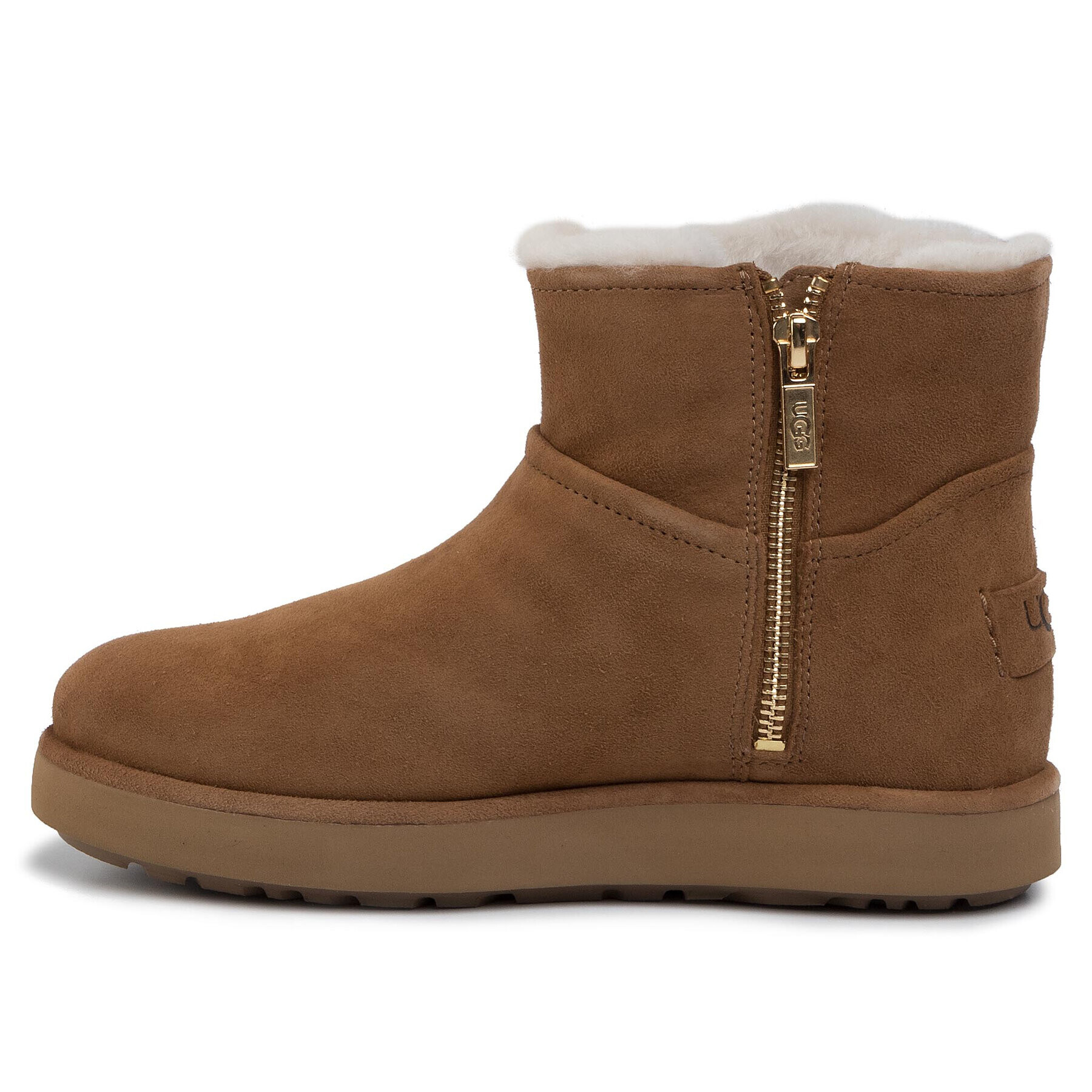 Ugg Боти W Classic Mini Blvd 1108143 Кафяв - Pepit.bg