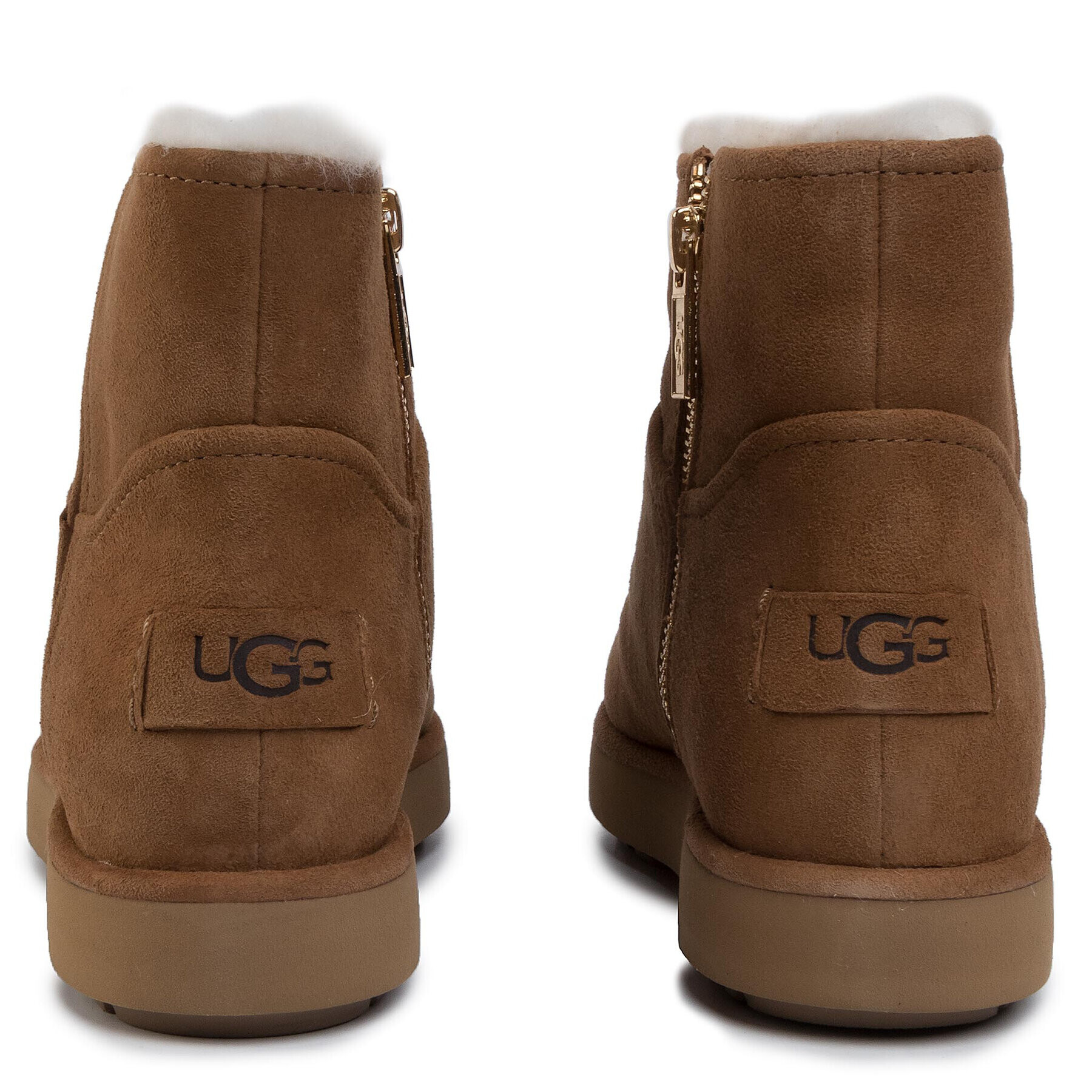 Ugg Боти W Classic Mini Blvd 1108143 Кафяв - Pepit.bg