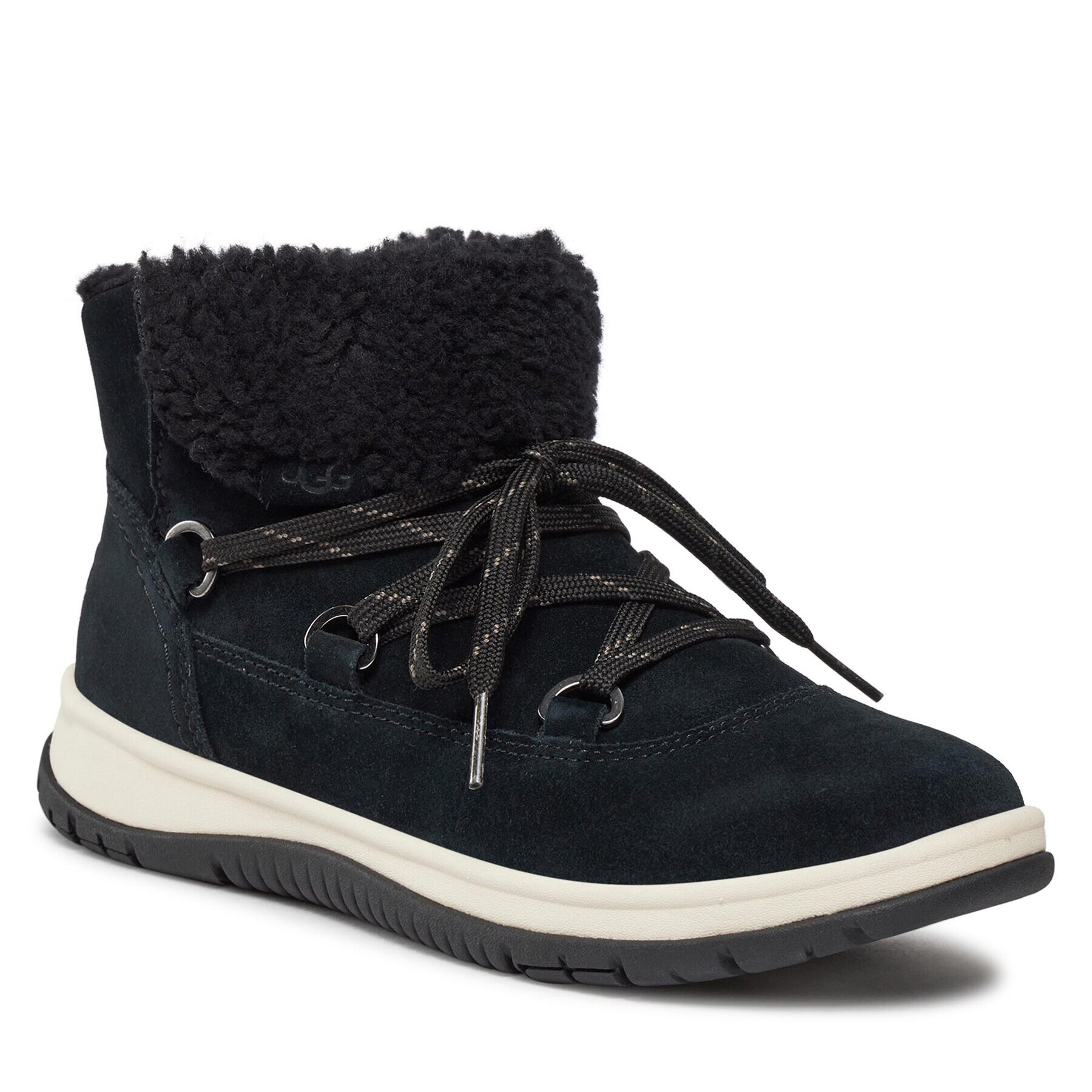 Ugg Боти W Lakesider Heritage Lace 1143836 Черен - Pepit.bg