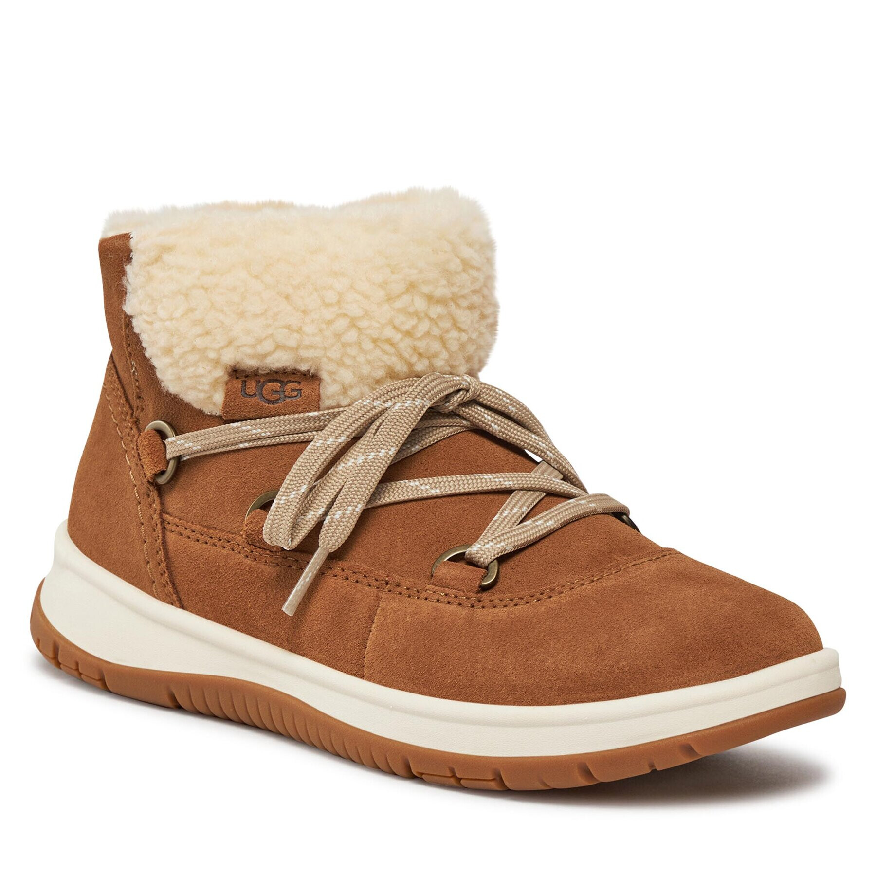 Ugg Боти W Lakesider Heritage Lace 1143836 Кафяв - Pepit.bg