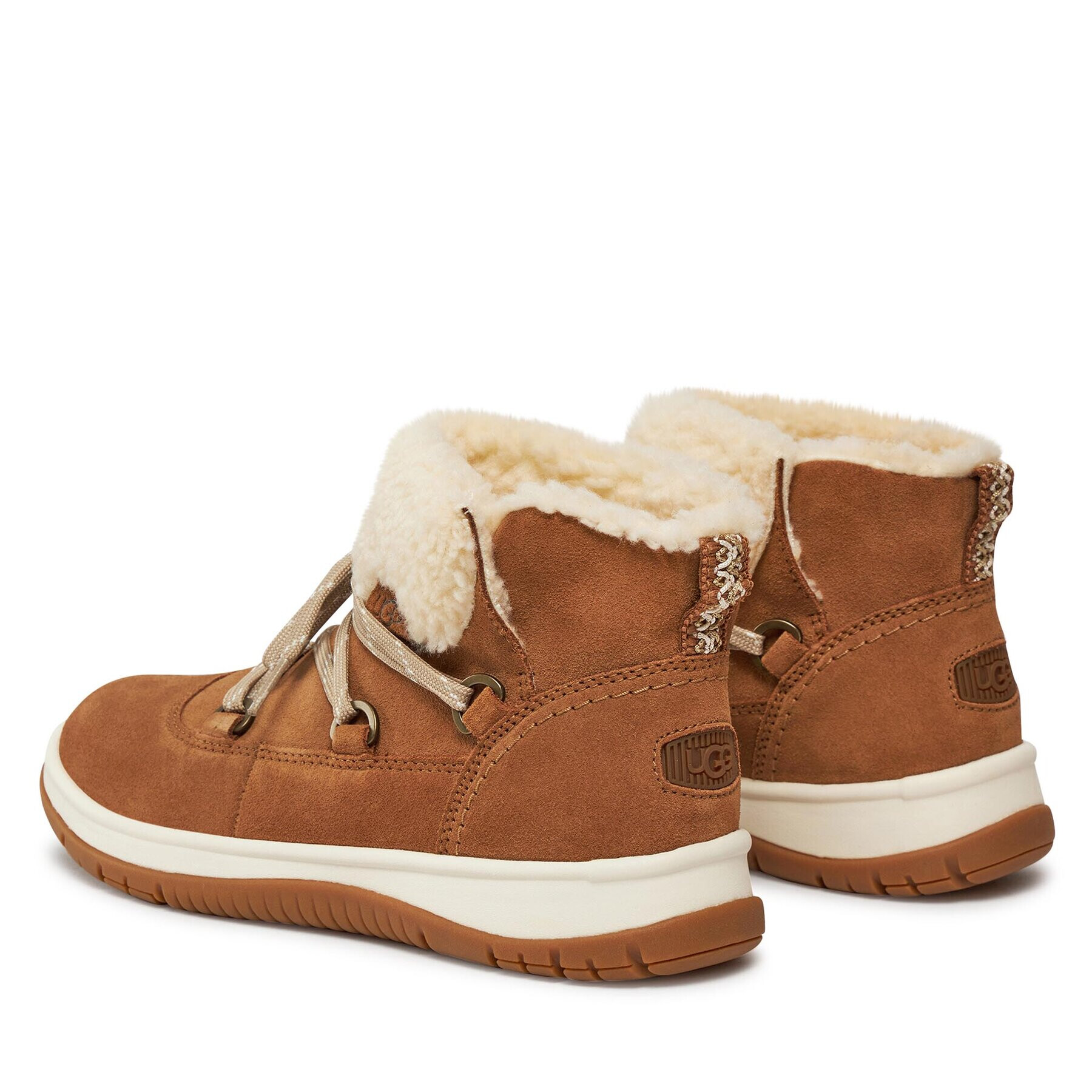 Ugg Боти W Lakesider Heritage Lace 1143836 Кафяв - Pepit.bg