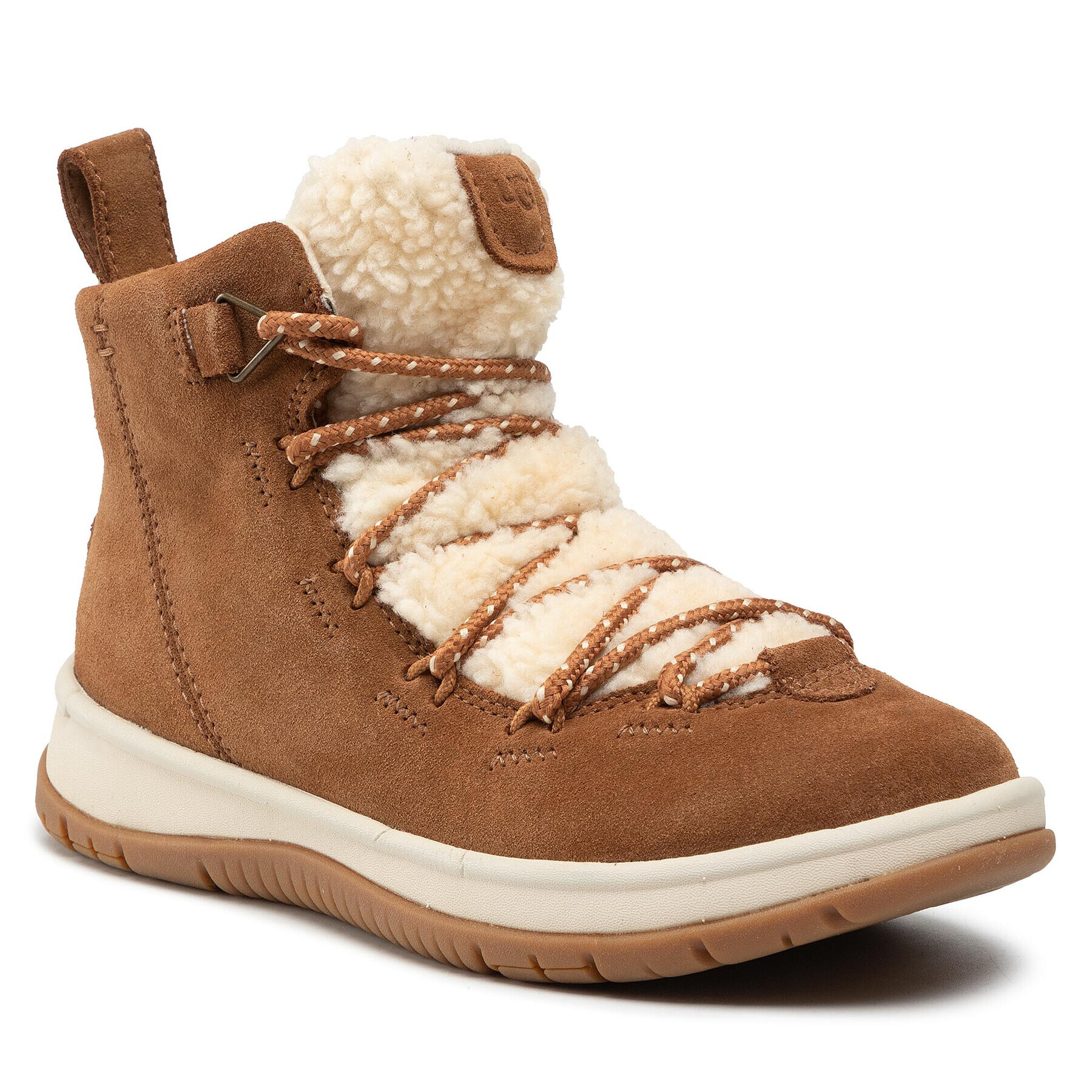 Ugg Боти W Lakesider Heritage Mid 1121020 Кафяв - Pepit.bg