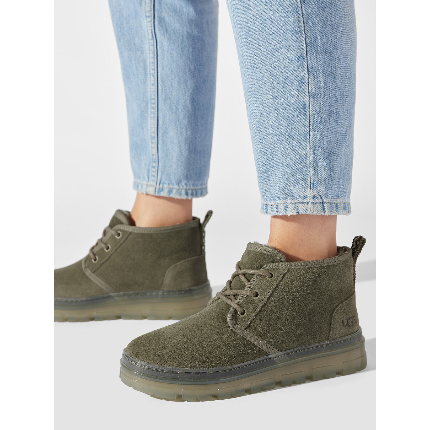 Ugg Боти W Neumel Clear 1142451 Каки - Pepit.bg