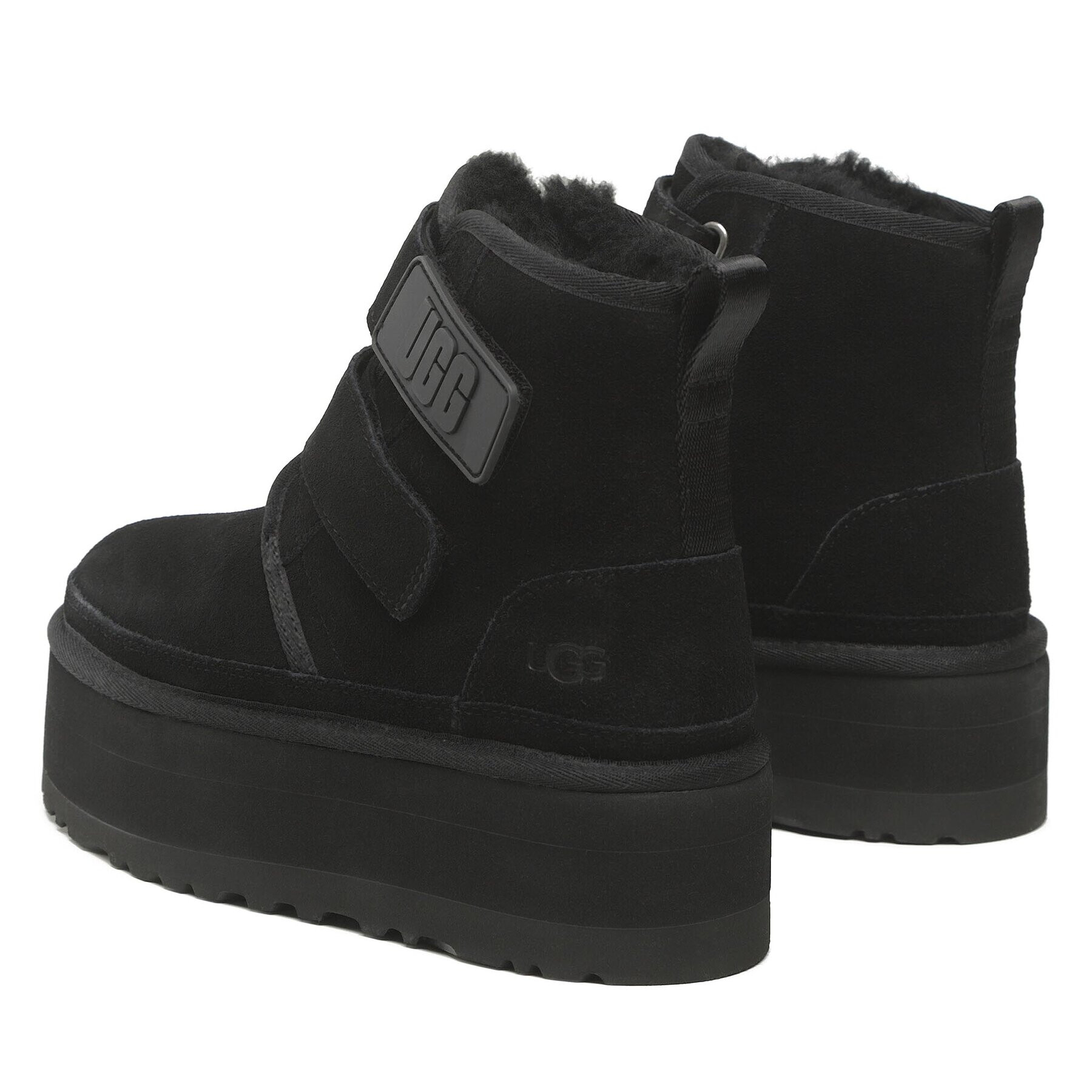 Ugg Боти W Neumel Platform 1130554 Черен - Pepit.bg