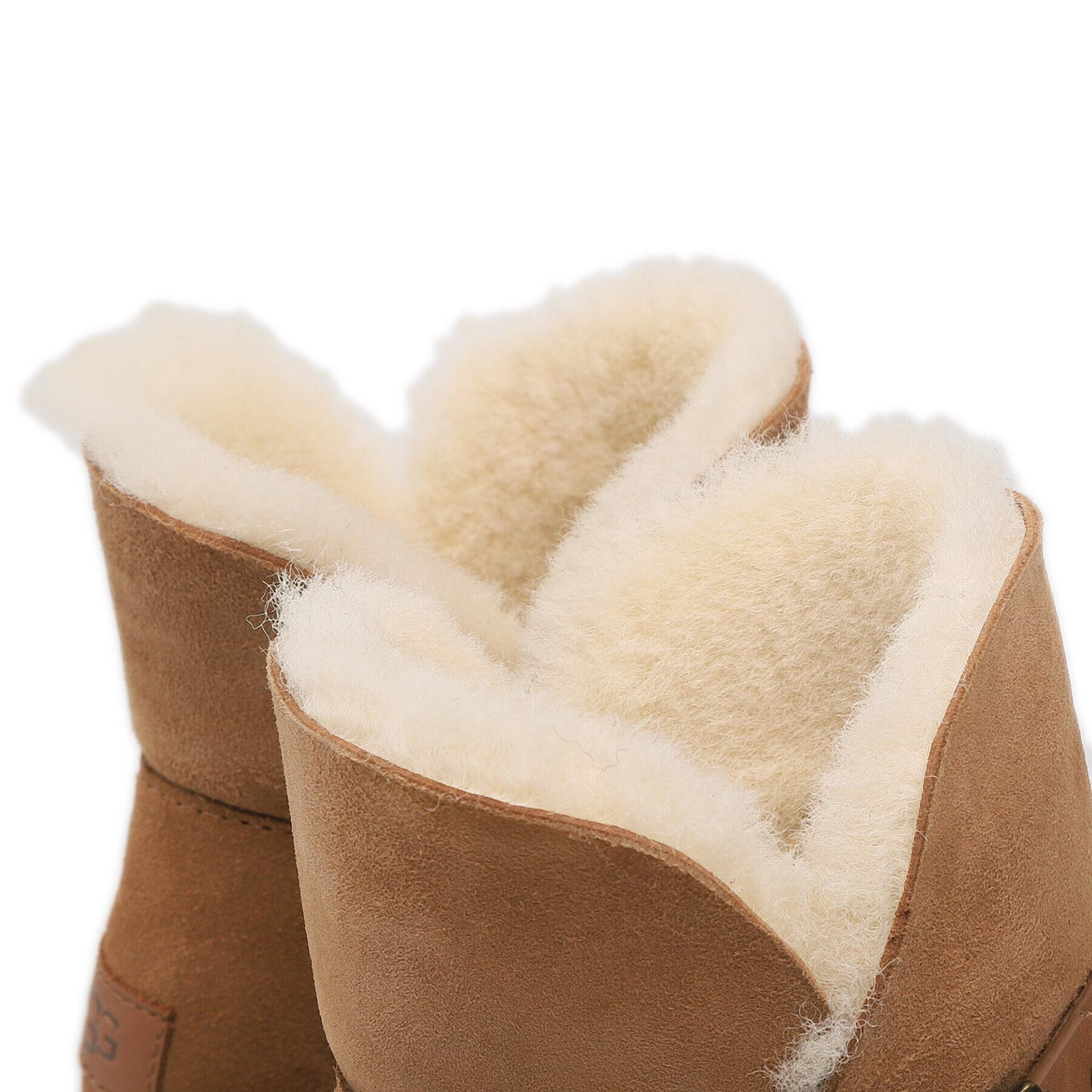 Ugg Боти W Romely Short Buckle 1132993 Кафяв - Pepit.bg