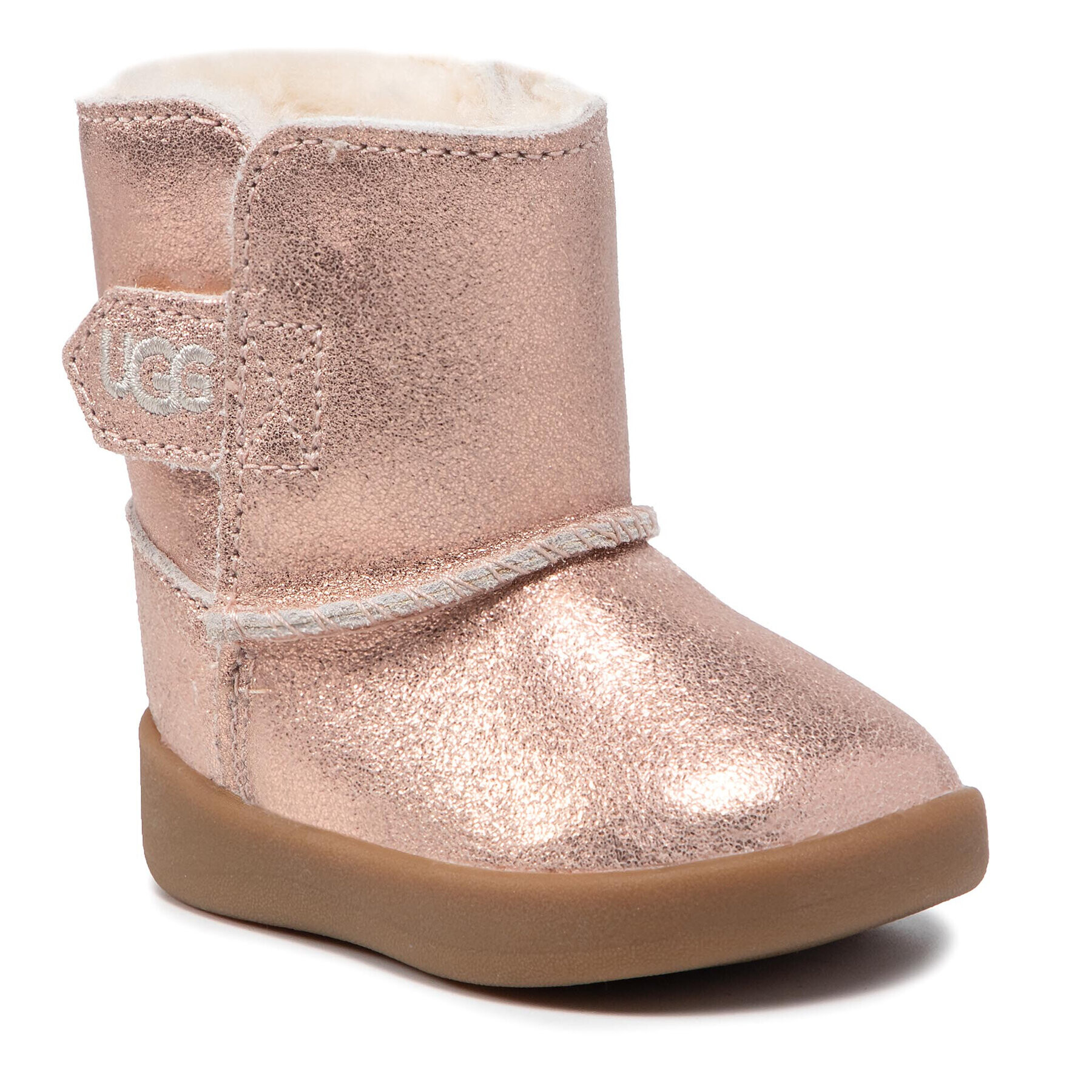 Ugg Ботуши I Keelan Mettallic Glitter 1123351I Розов - Pepit.bg