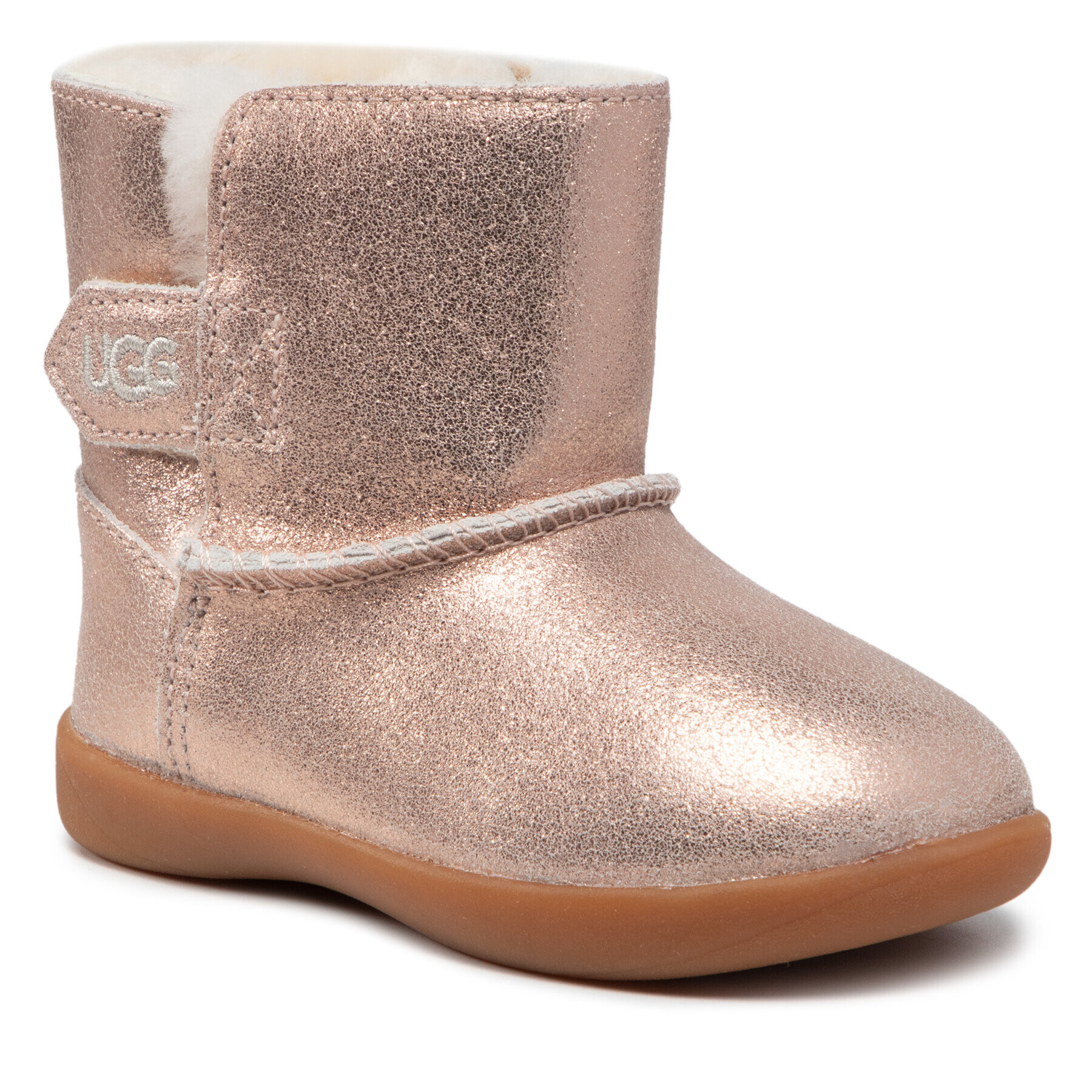 Ugg Ботуши I Keelan Mettallic Glitter 1123351T Розов - Pepit.bg