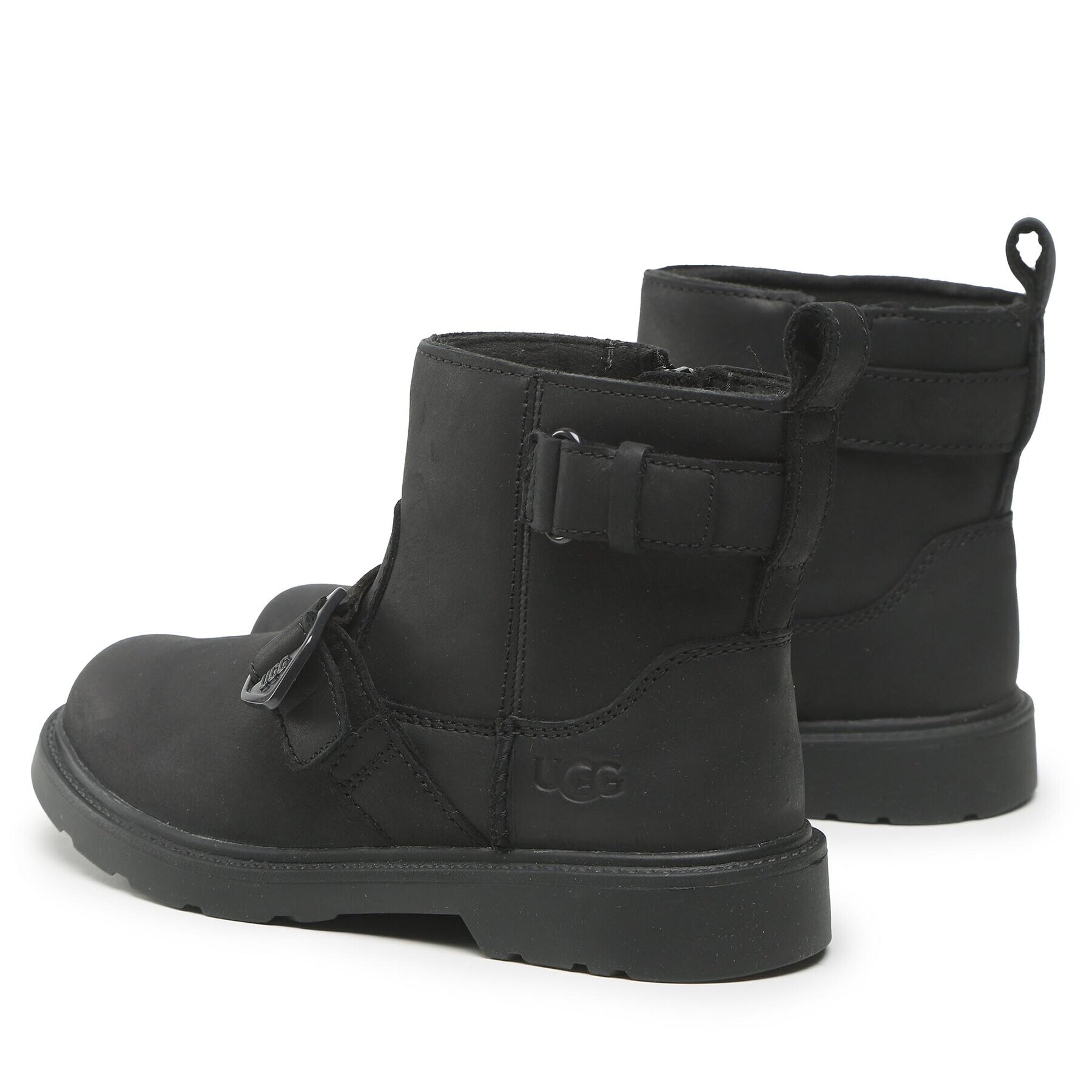 Ugg Ботуши K Ashton Short Weather 1135012K Черен - Pepit.bg