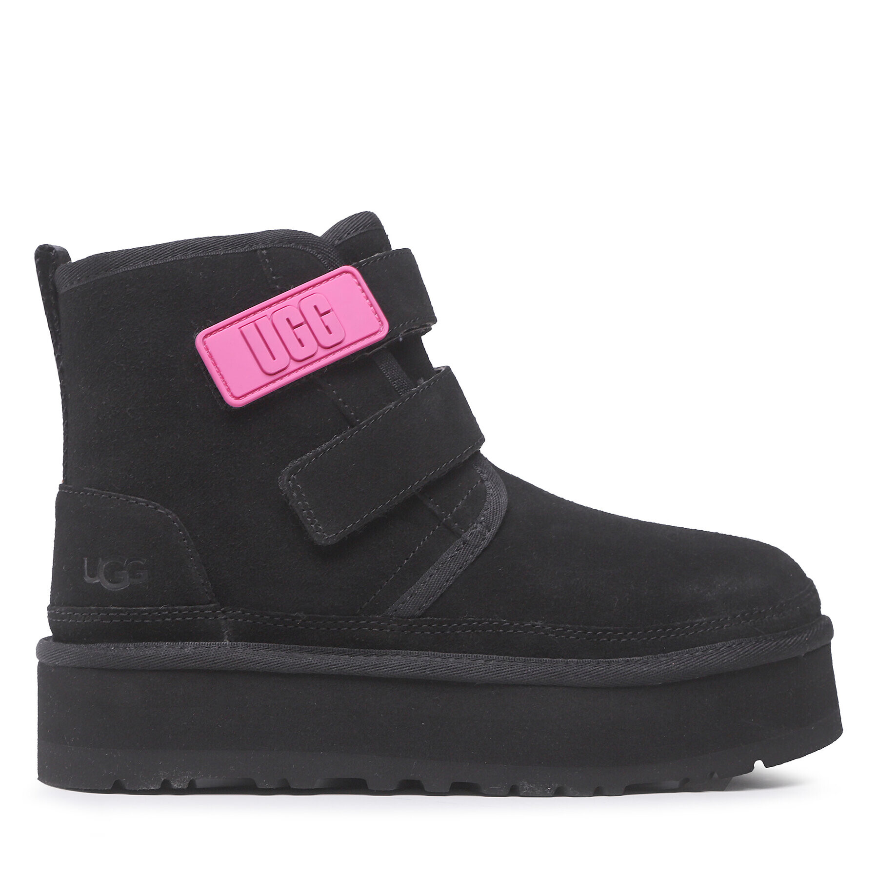 Ugg Ботуши K Neumel Platform 1130776K Черен - Pepit.bg