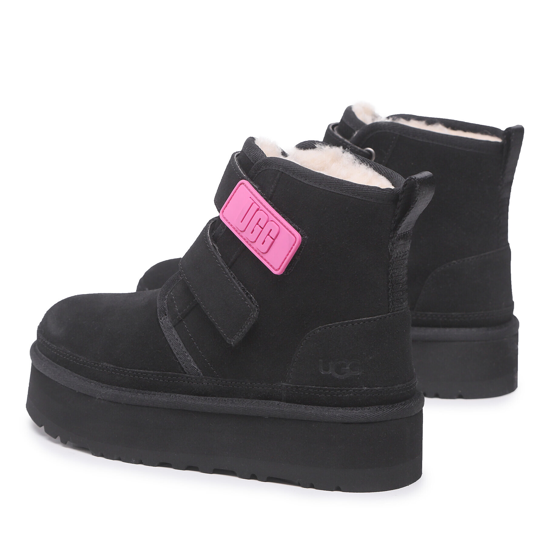 Ugg Ботуши K Neumel Platform 1130776K Черен - Pepit.bg