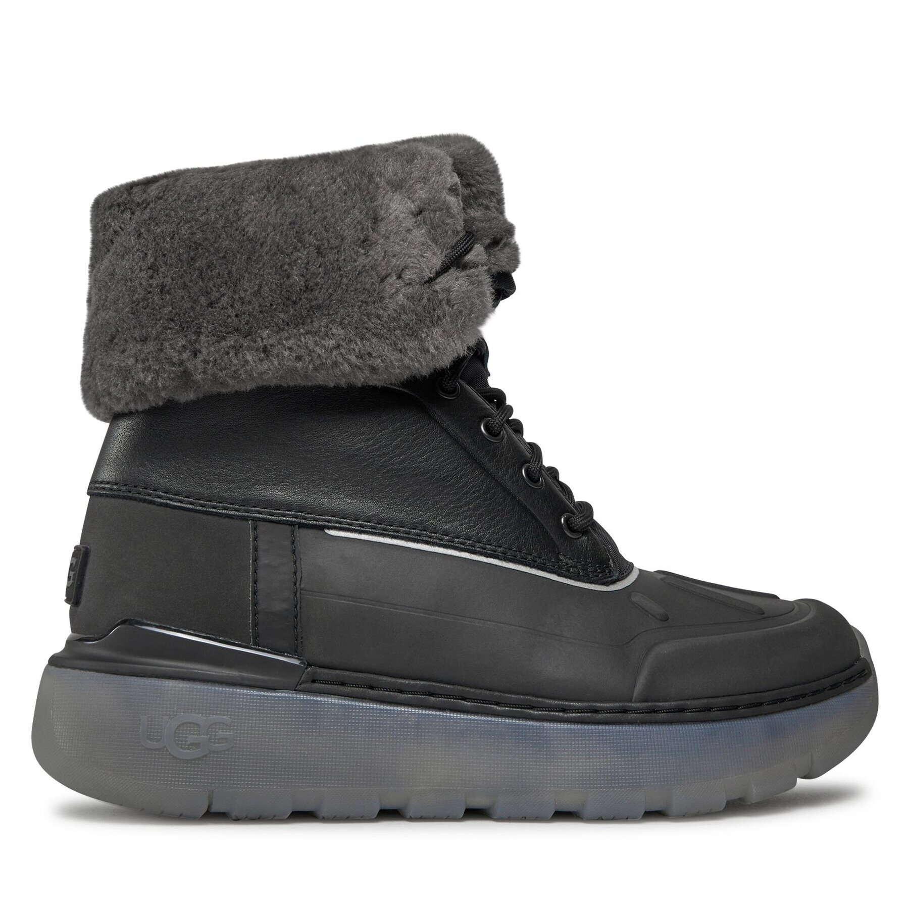 Ugg Ботуши M City Butte 1153390 Черен - Pepit.bg