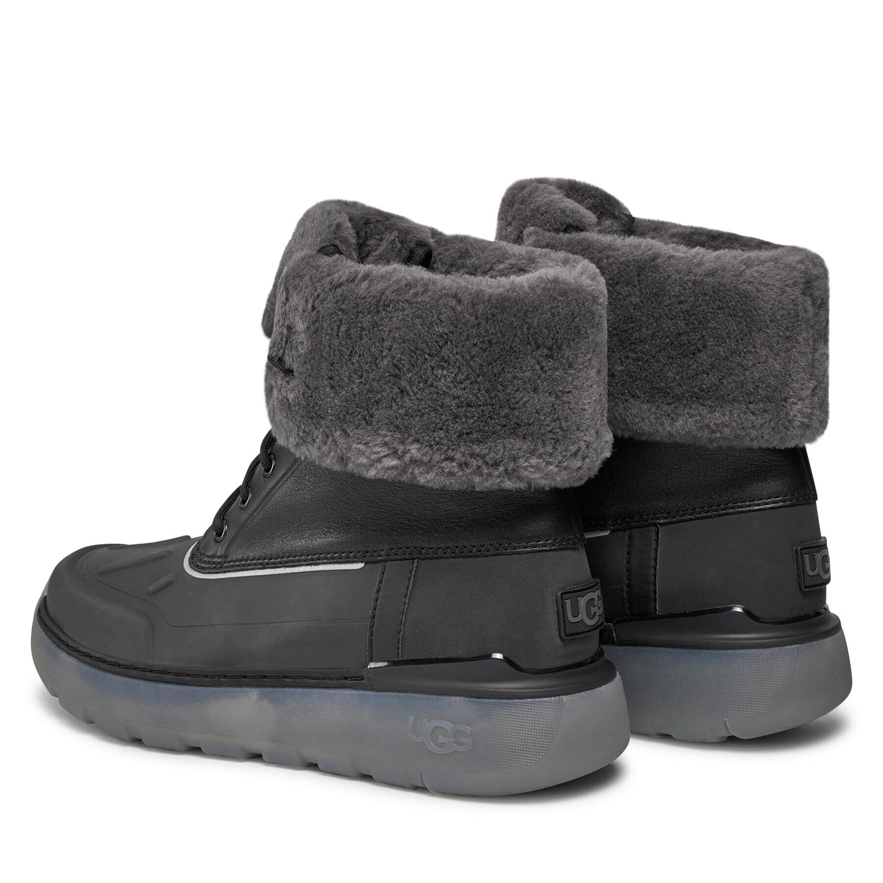 Ugg Ботуши M City Butte 1153390 Черен - Pepit.bg