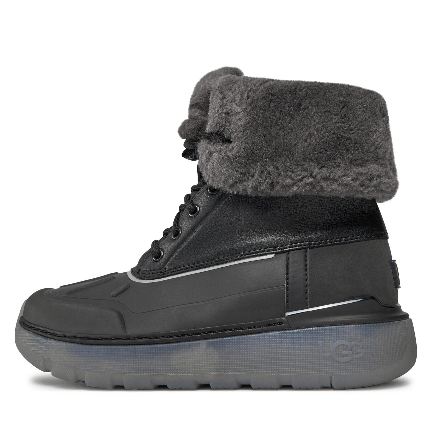 Ugg Ботуши M City Butte 1153390 Черен - Pepit.bg