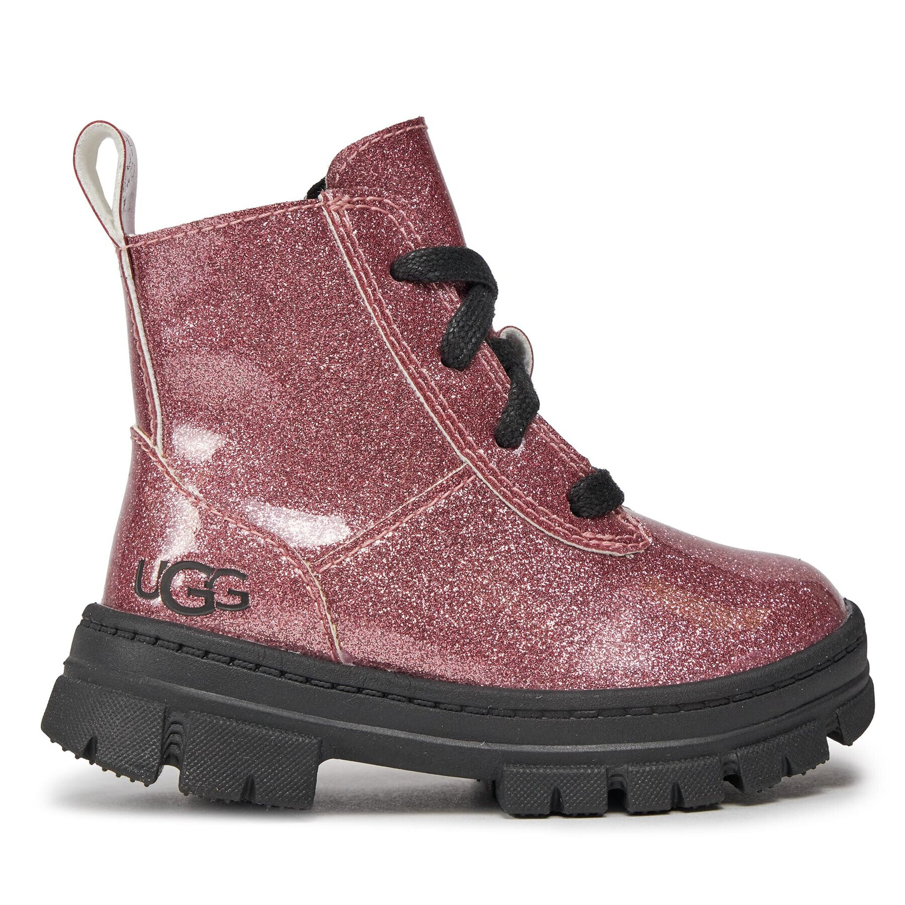 Ugg Ботуши T Ashton Lace Up Glitter 1151571T Розов - Pepit.bg