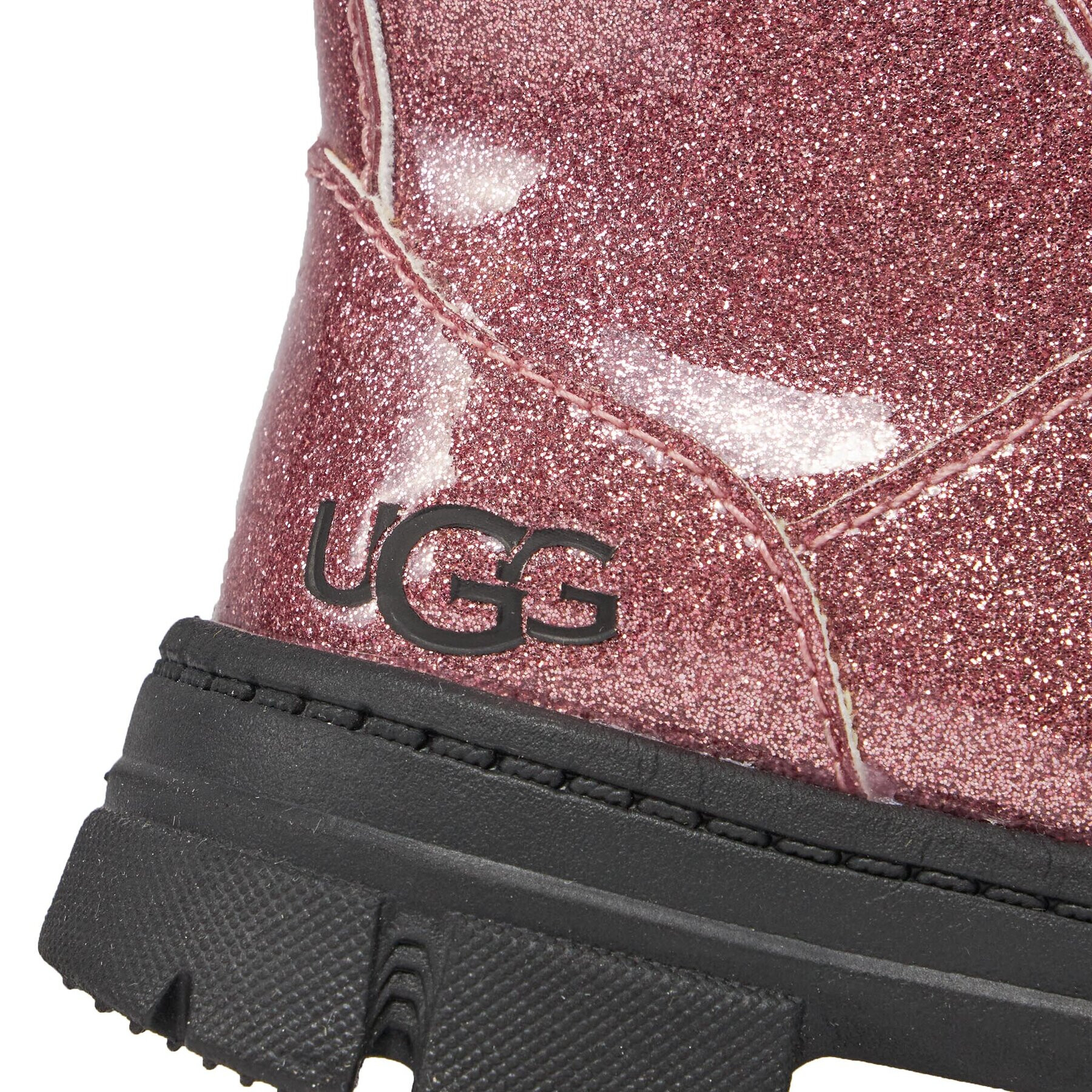 Ugg Ботуши T Ashton Lace Up Glitter 1151571T Розов - Pepit.bg