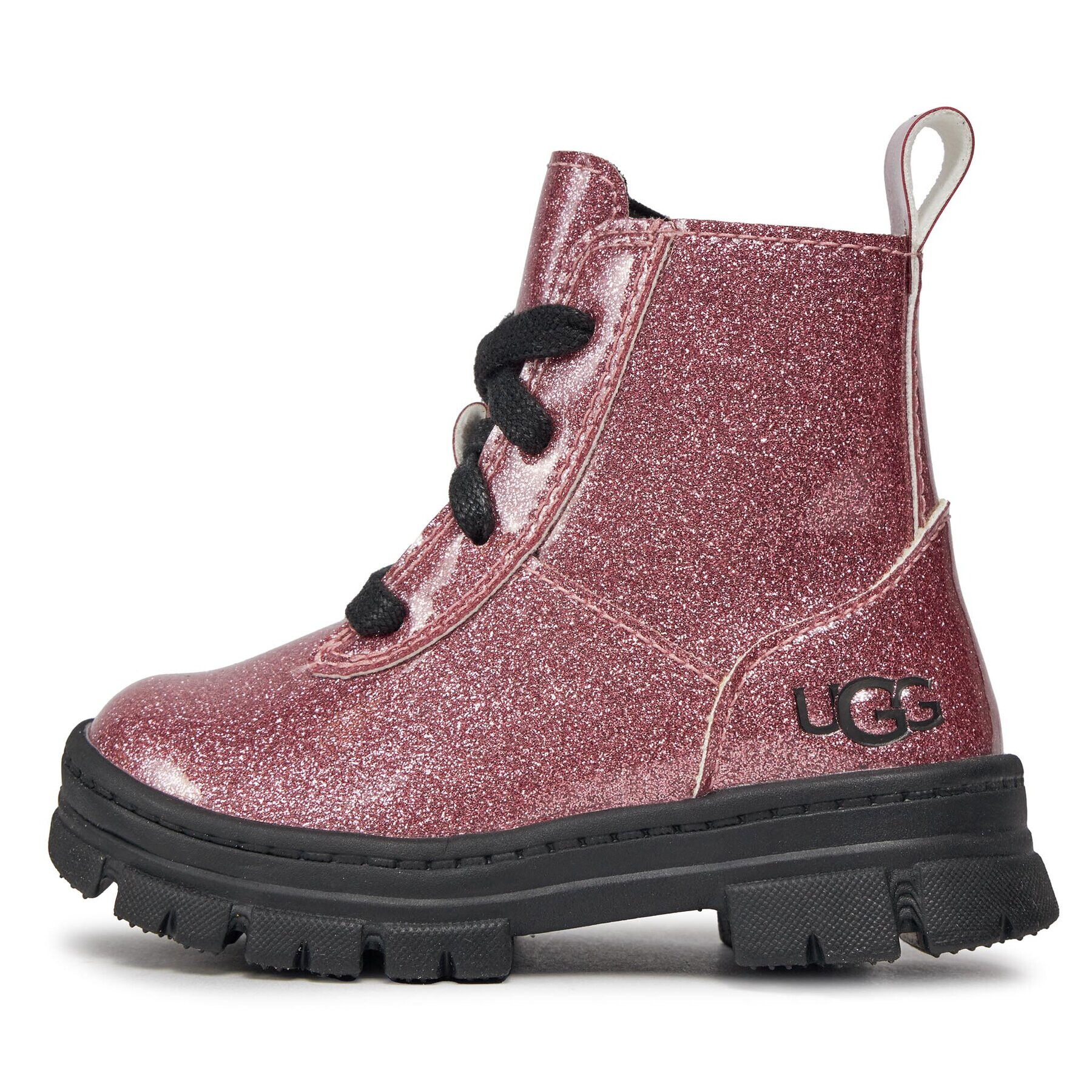 Ugg Ботуши T Ashton Lace Up Glitter 1151571T Розов - Pepit.bg