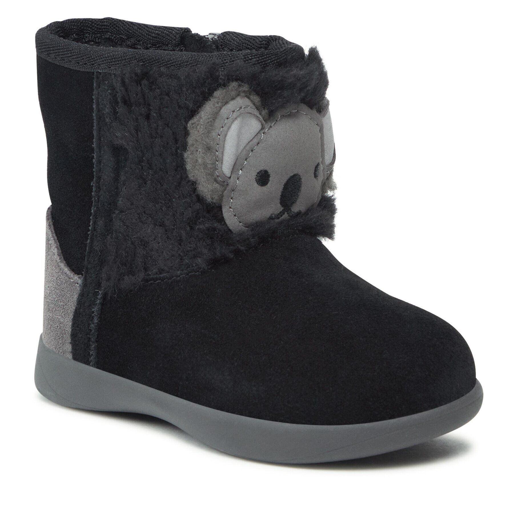 Ugg Ботуши T Koala Stuffie 1123655T Черен - Pepit.bg