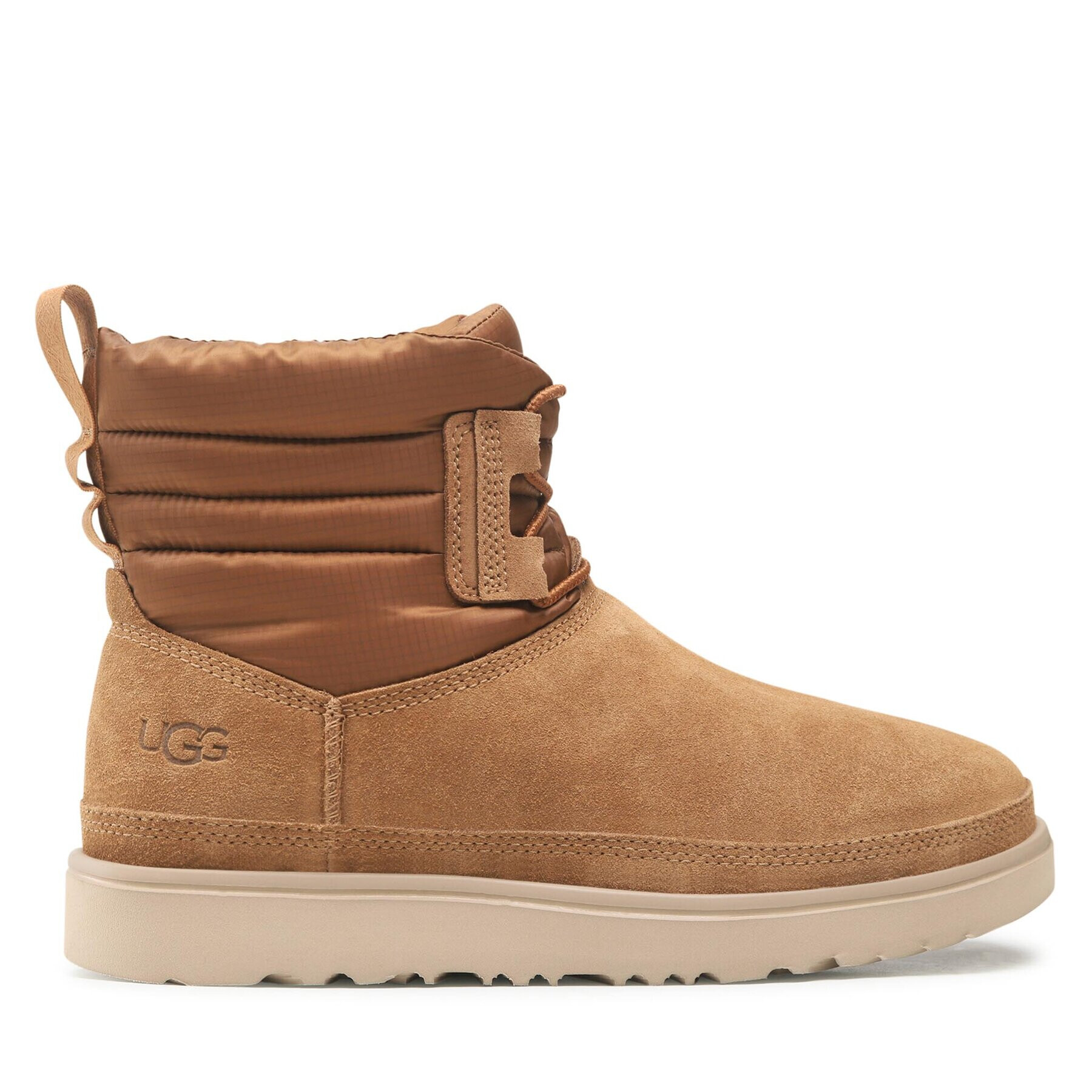 Ugg Ботуши W Classic Mini Lace-Up Weather 1120849 Кафяв - Pepit.bg