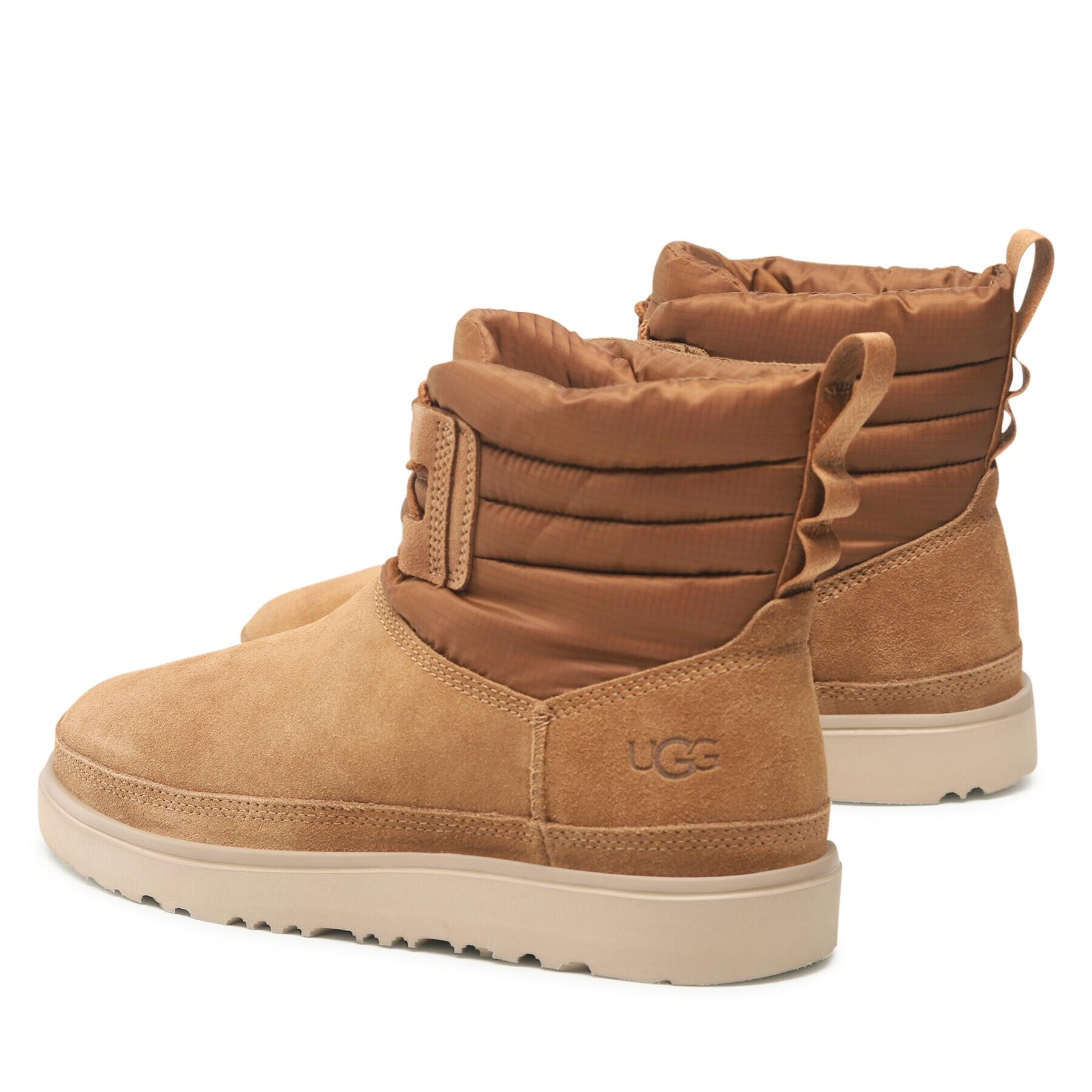 Ugg Ботуши W Classic Mini Lace-Up Weather 1120849 Кафяв - Pepit.bg