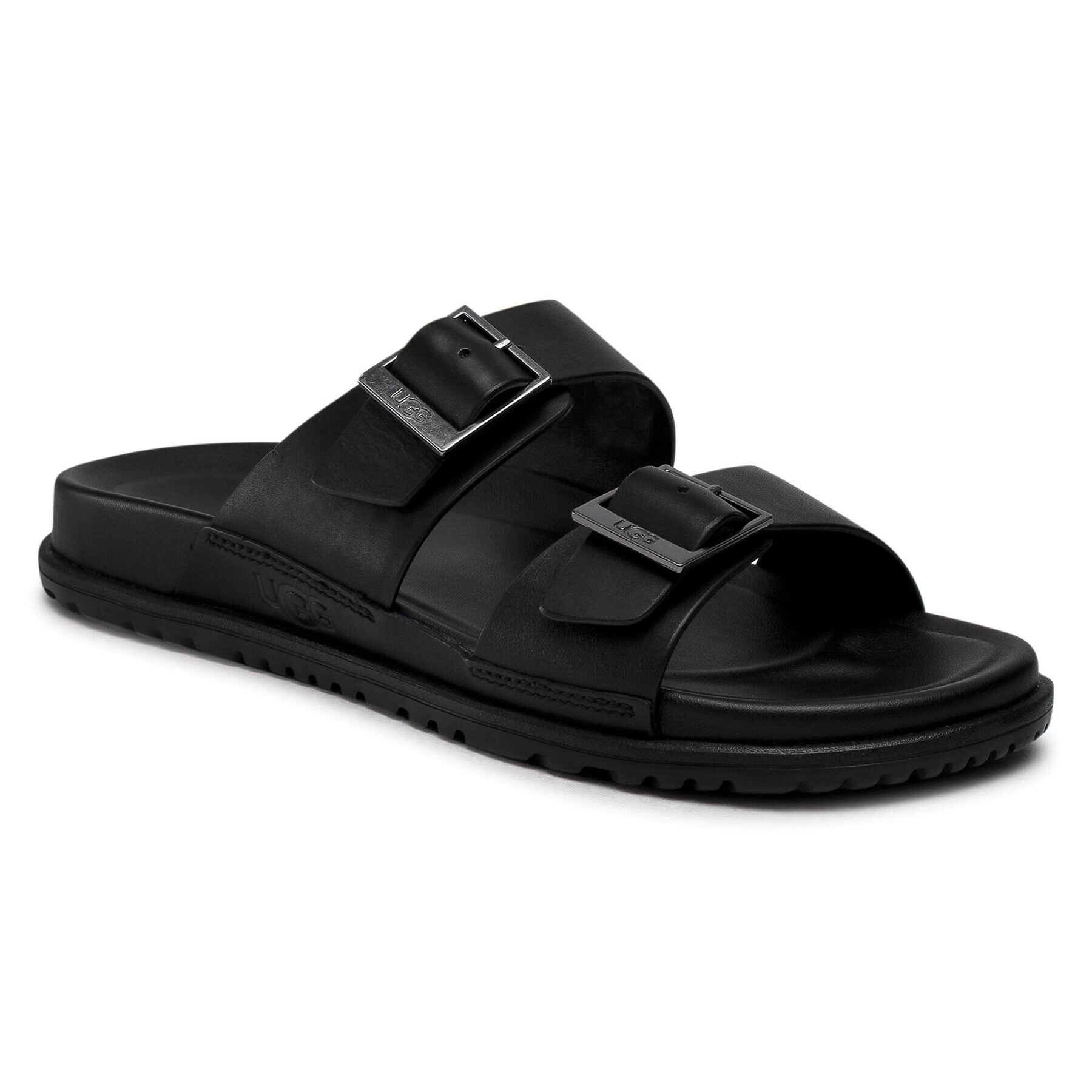 Ugg Чехли M Wainscott Buckle Slide 1119530 Черен - Pepit.bg