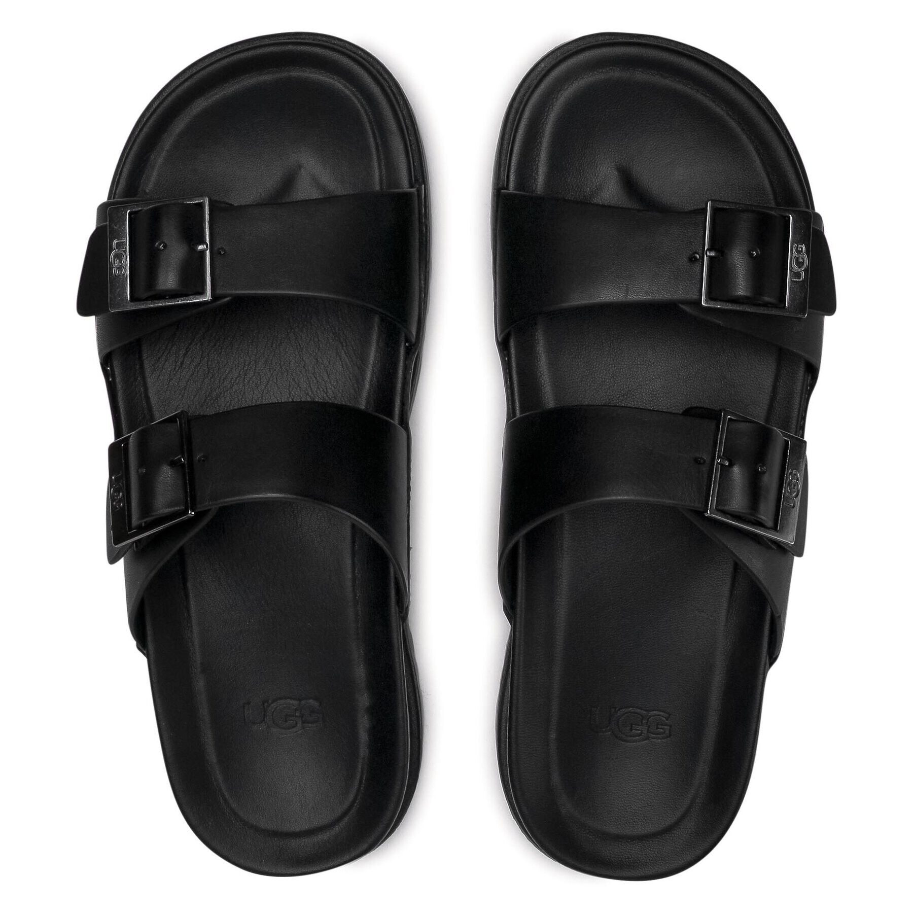 Ugg Чехли M Wainscott Buckle Slide 1119530 Черен - Pepit.bg