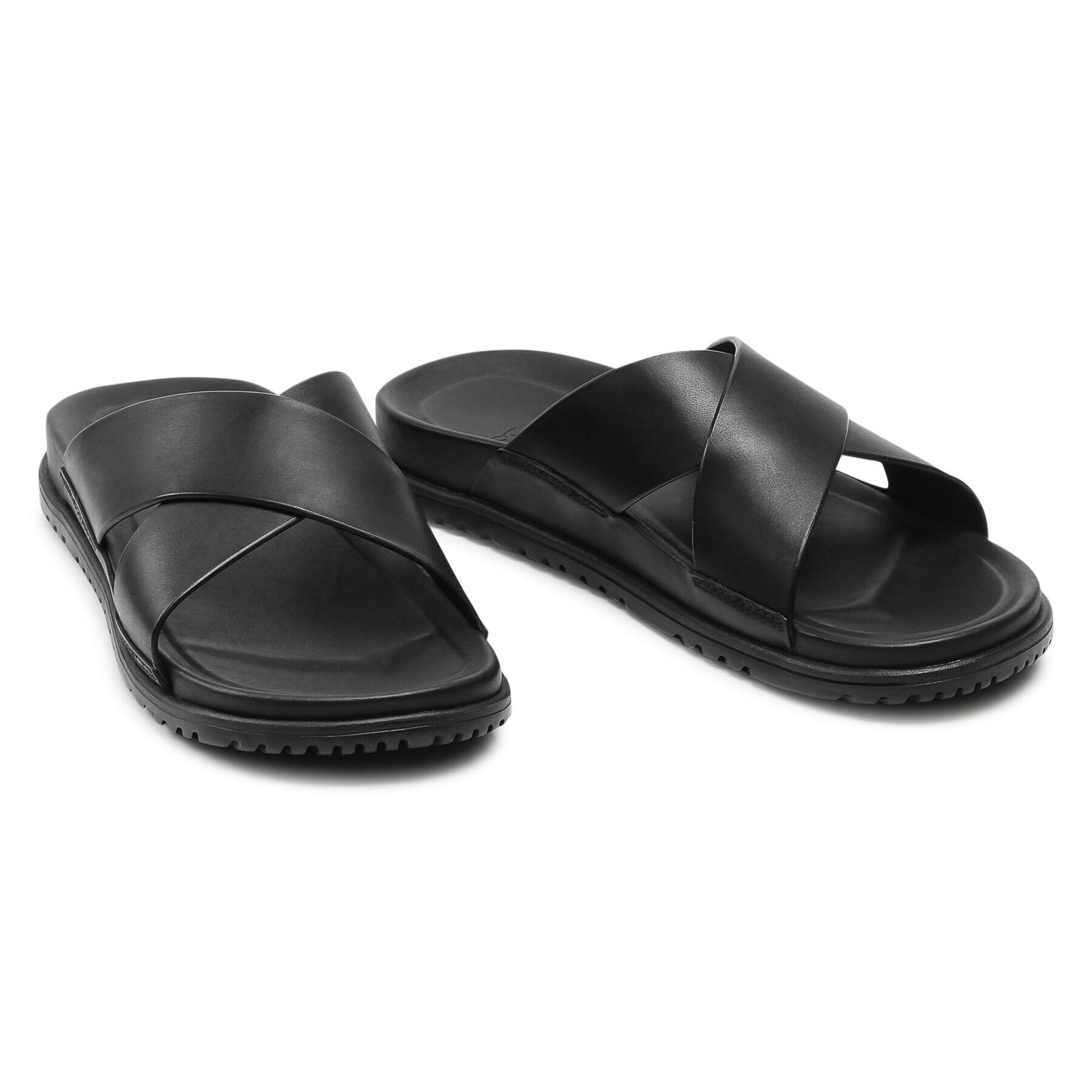 Ugg Чехли M Wainscott Slide 1117476 Черен - Pepit.bg