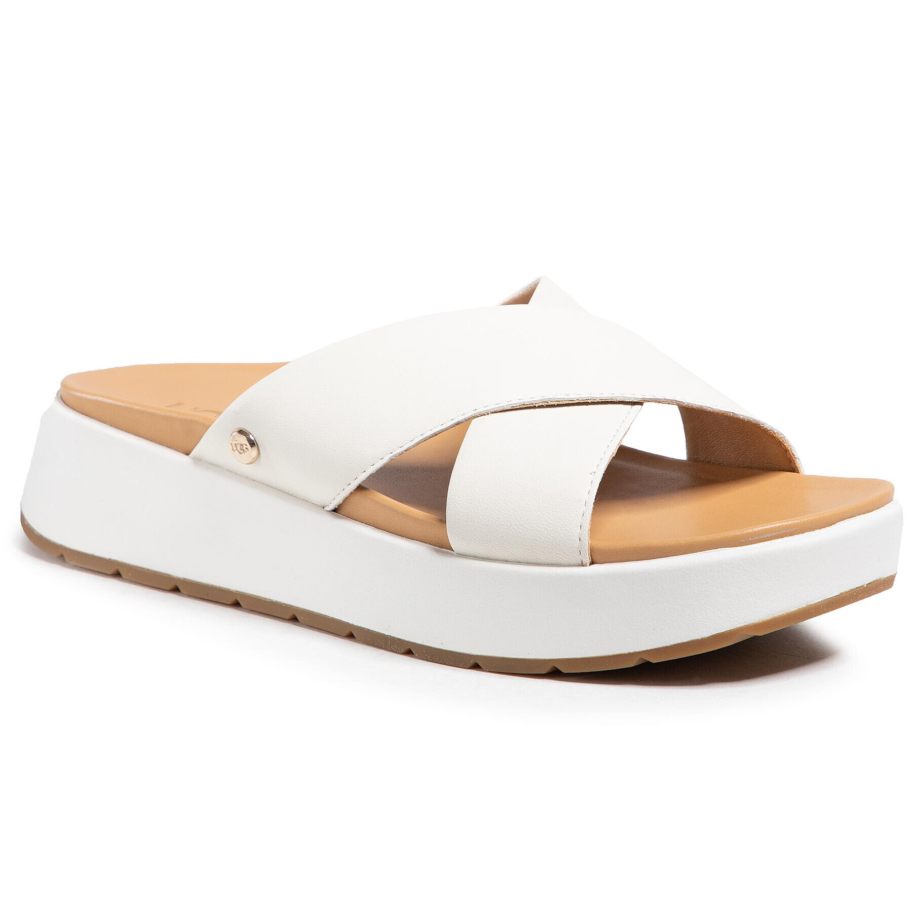 Ugg Чехли W Emily 1119744 Бял - Pepit.bg