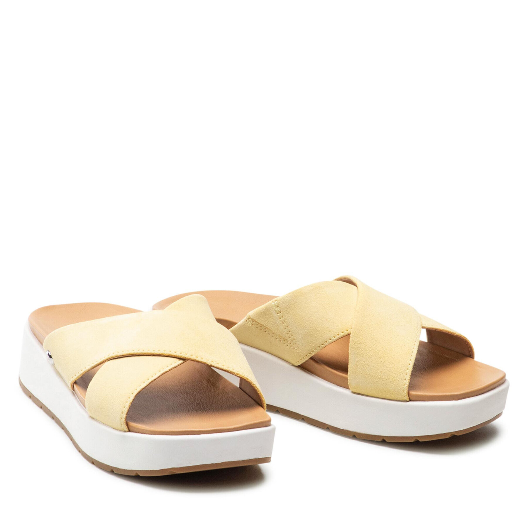 Ugg Чехли W Emily 1119745 Жълт - Pepit.bg