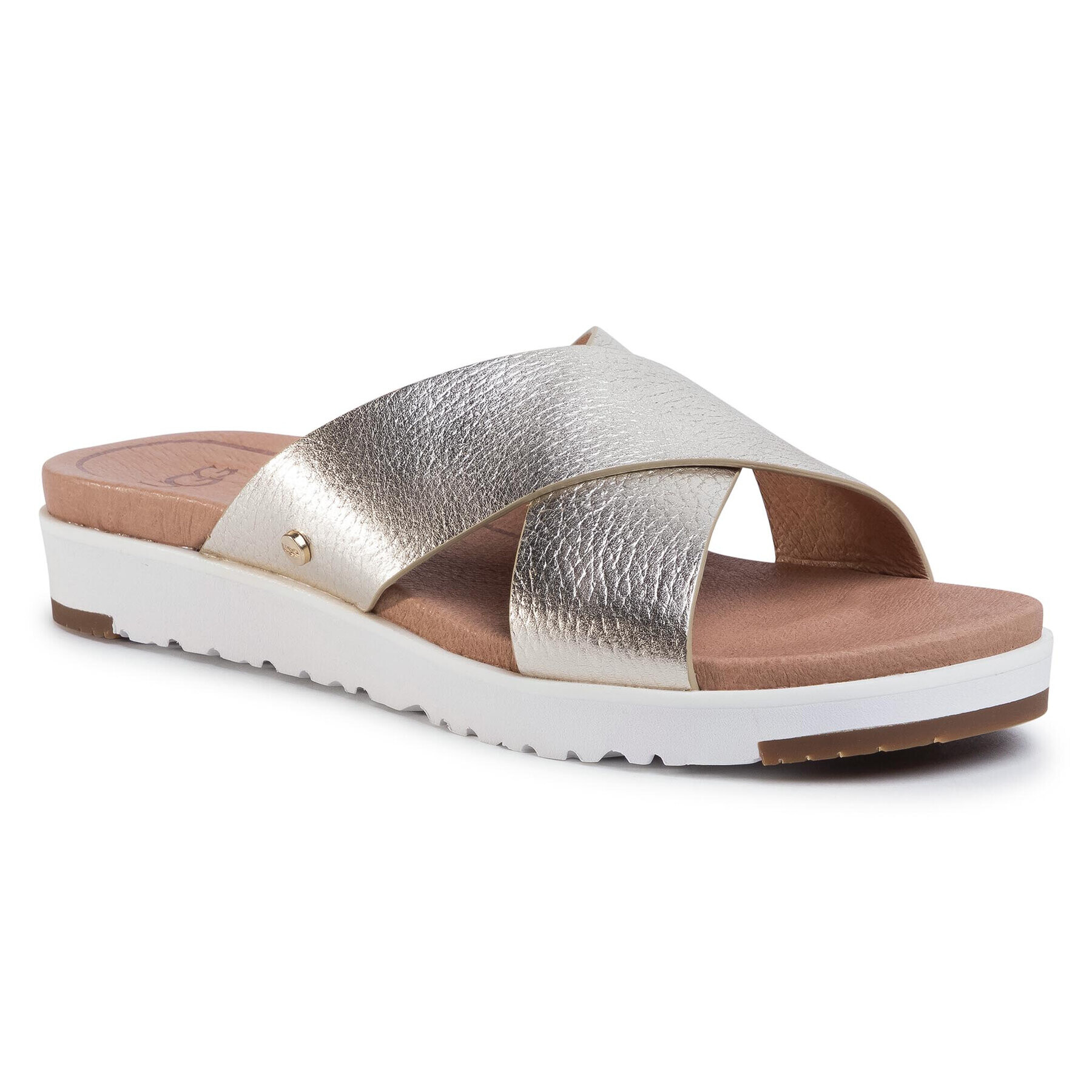 Ugg Чехли W Kari Metallic 1102911 Златист - Pepit.bg