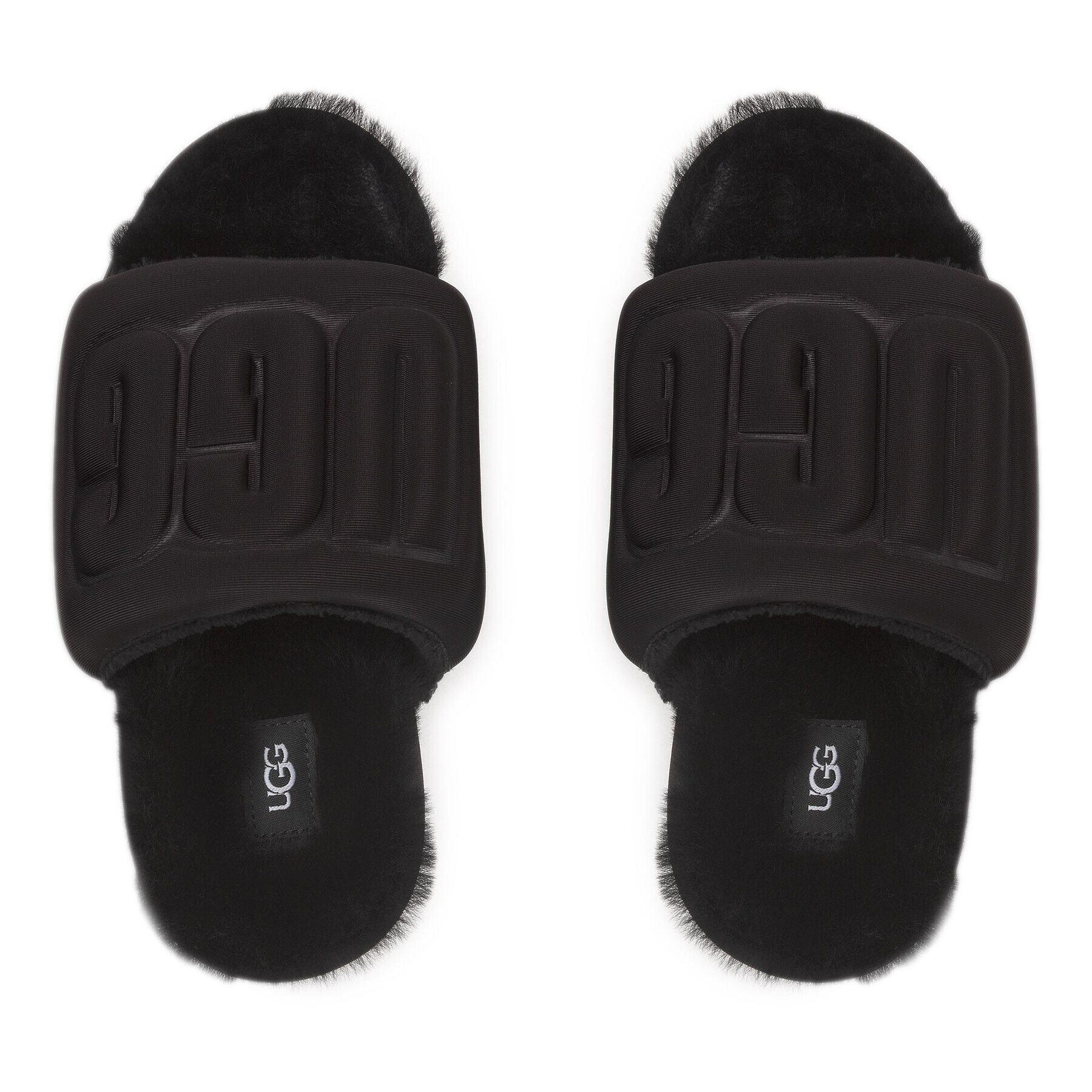 Ugg Чехли W Maxi Graphic Slide 1131992 Черен - Pepit.bg